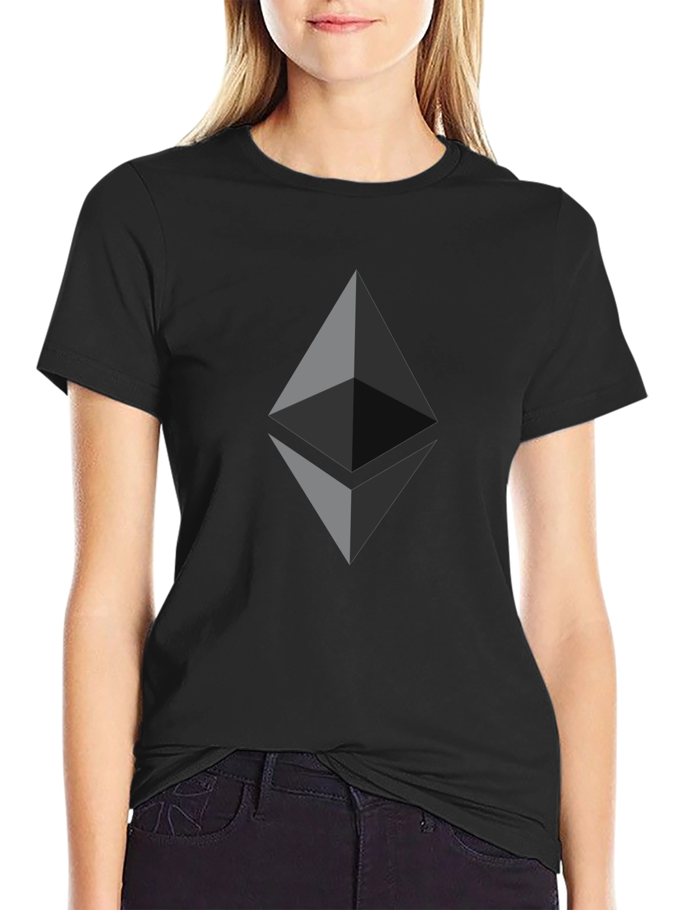 Ethereum Logo Black T-Shirt