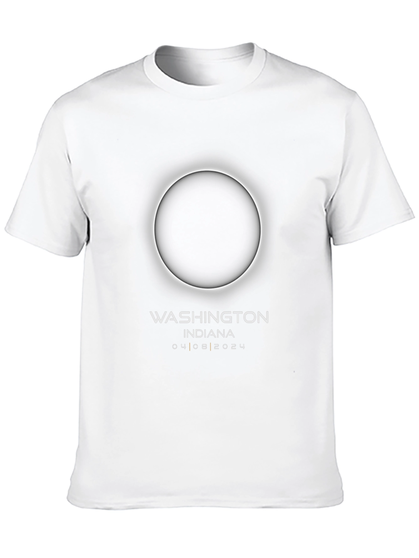 Total Solar Eclipse Washington Indiana 2024 T-Shirt