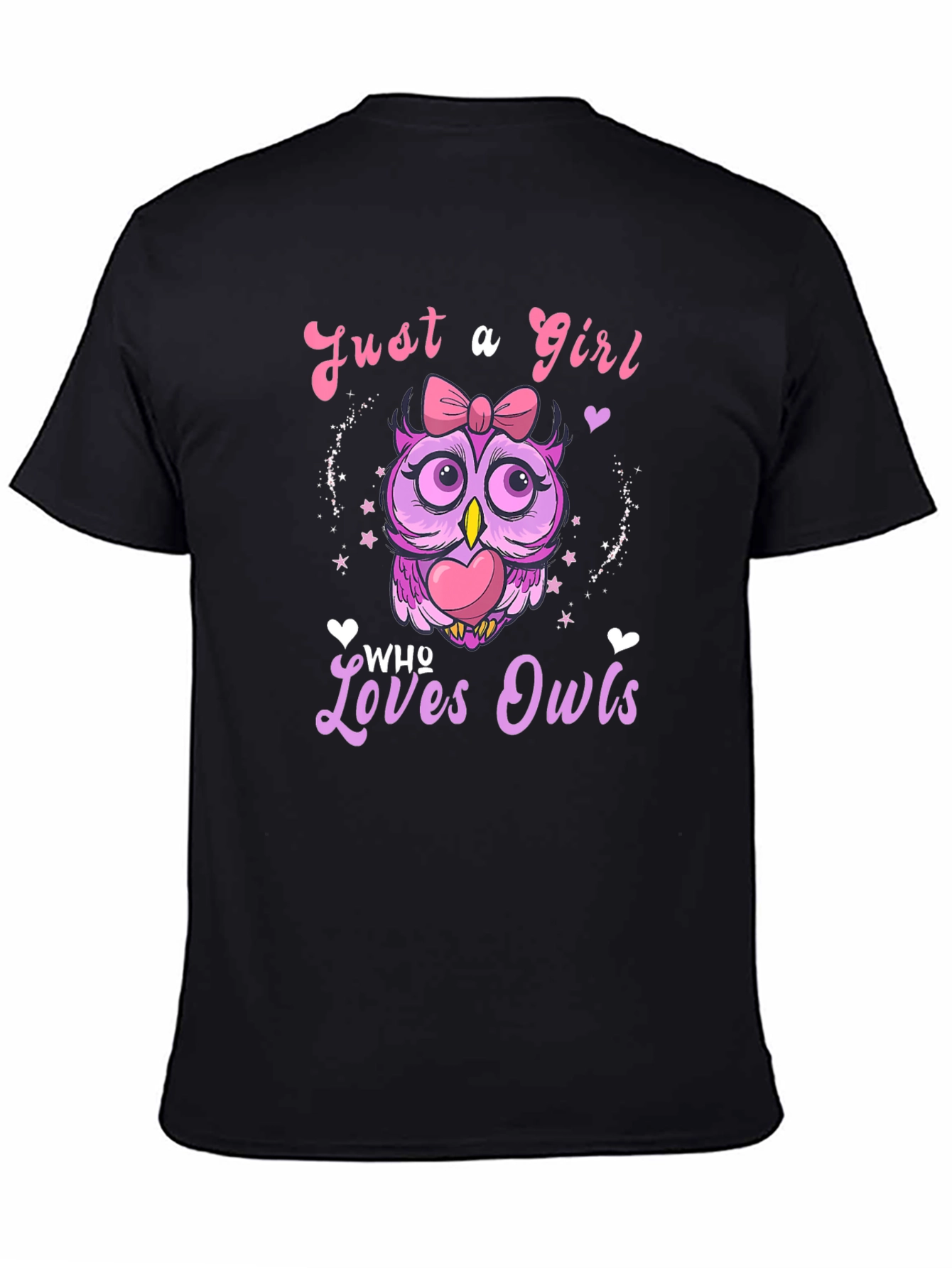 Just a Girl Who Loves Owls T-Shirt