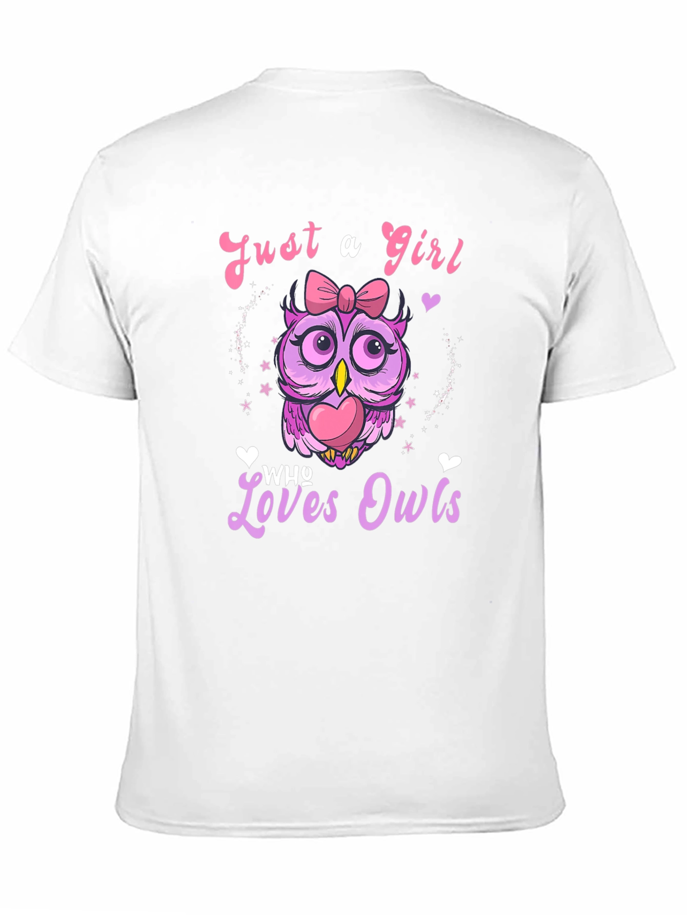 Just a Girl Who Loves Owls T-Shirt