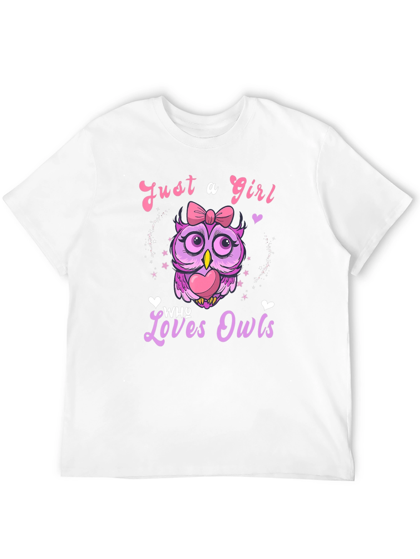Just a Girl Who Loves Owls T-Shirt