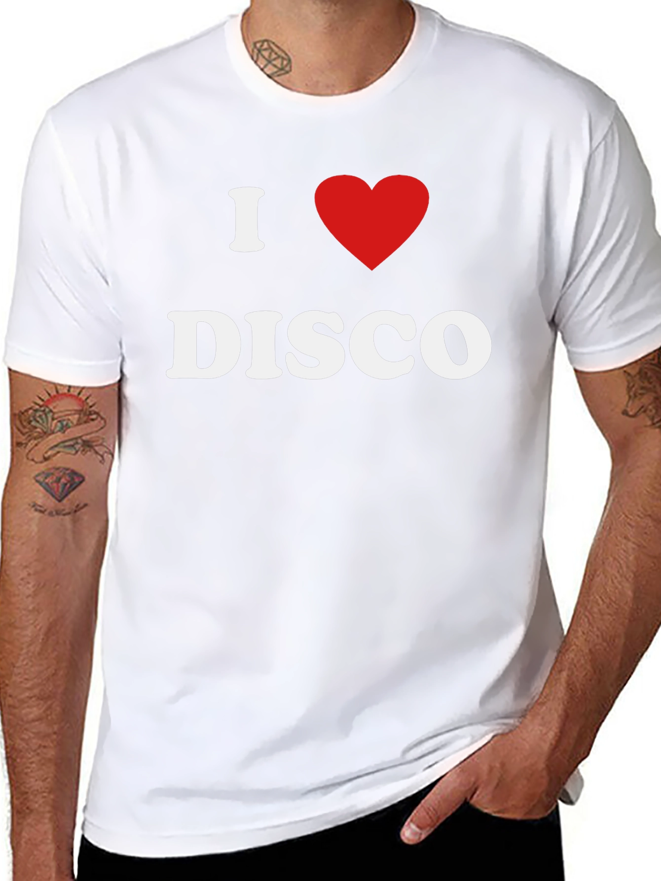 I Heart Disco T-Shirt - Retro Party Tee