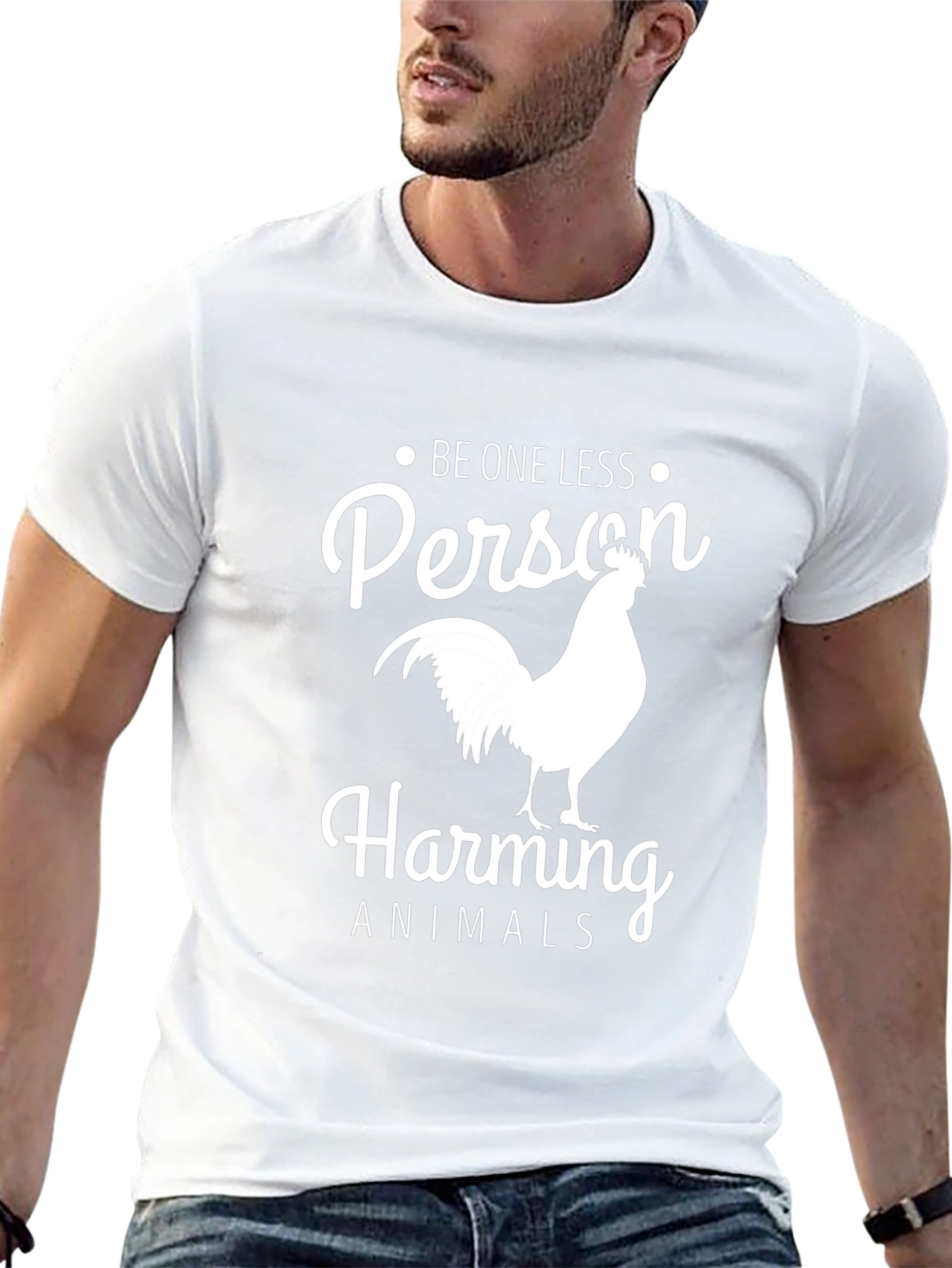 Be One Less Person Harming Animals T-Shirt