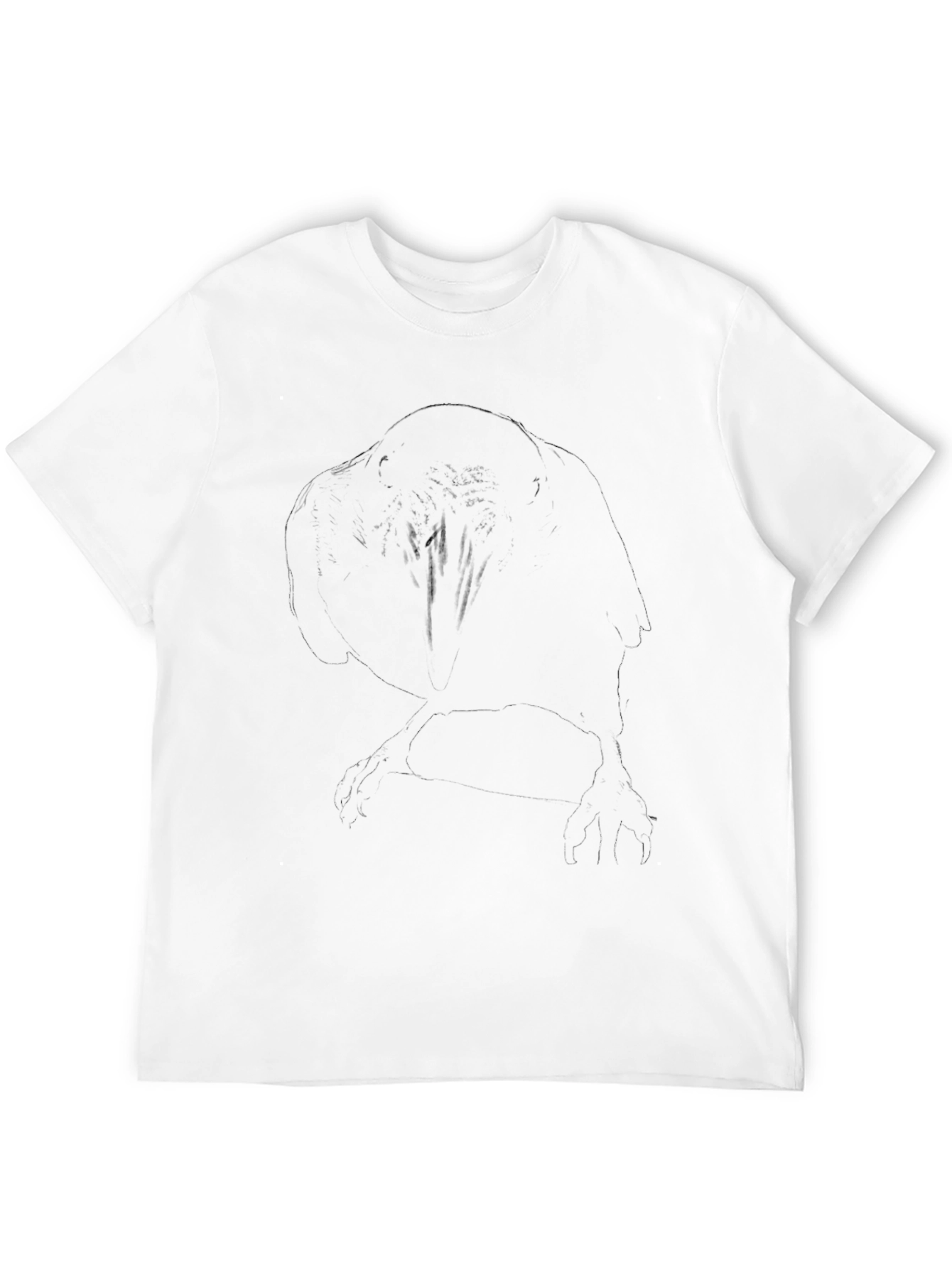 Silhouette Graphic Tee - Mens Black T-Shirt
