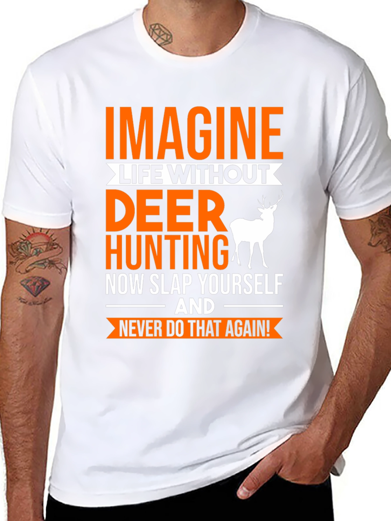 Imagine Deer Hunting T-Shirt