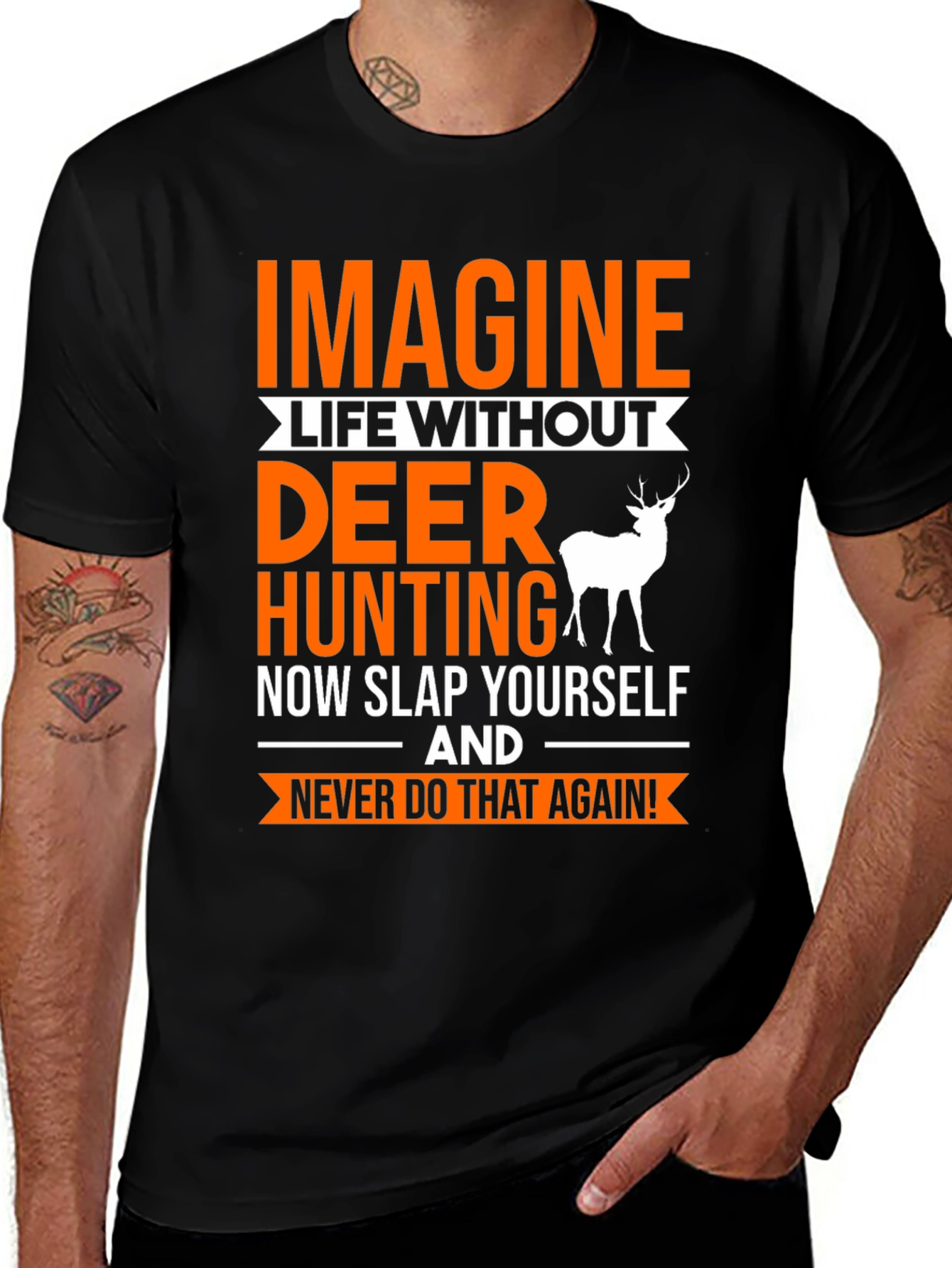 Imagine Deer Hunting T-Shirt