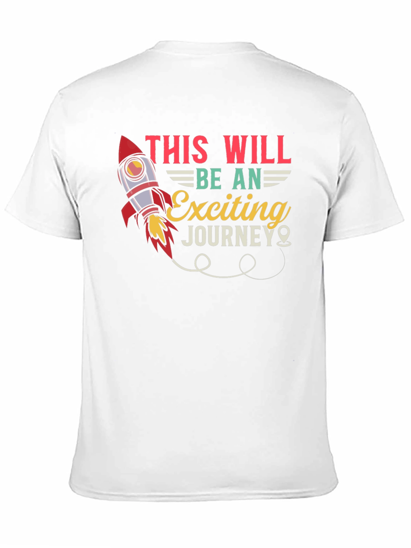 Exciting Journey Graphic T-Shirt - Adventure Tee