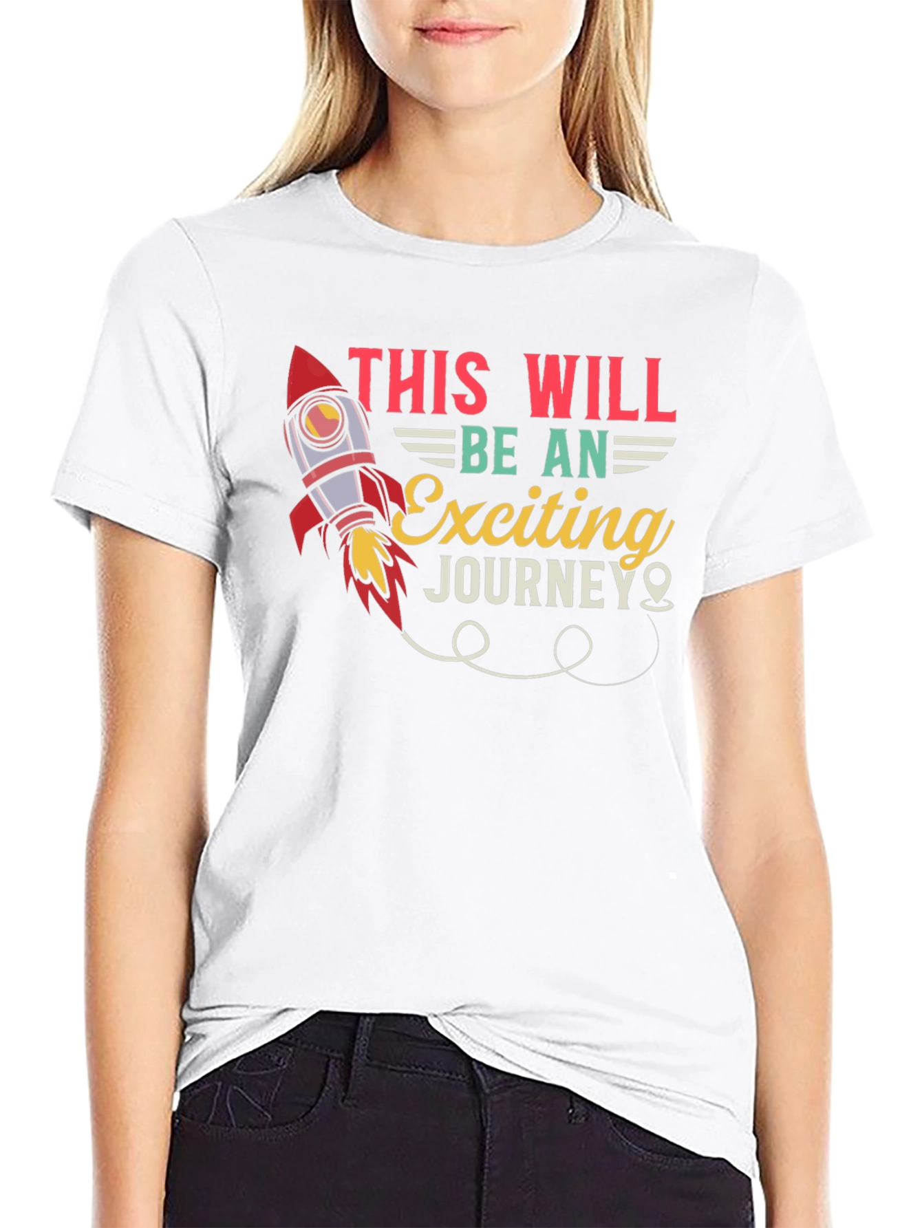 Exciting Journey Graphic T-Shirt - Adventure Tee