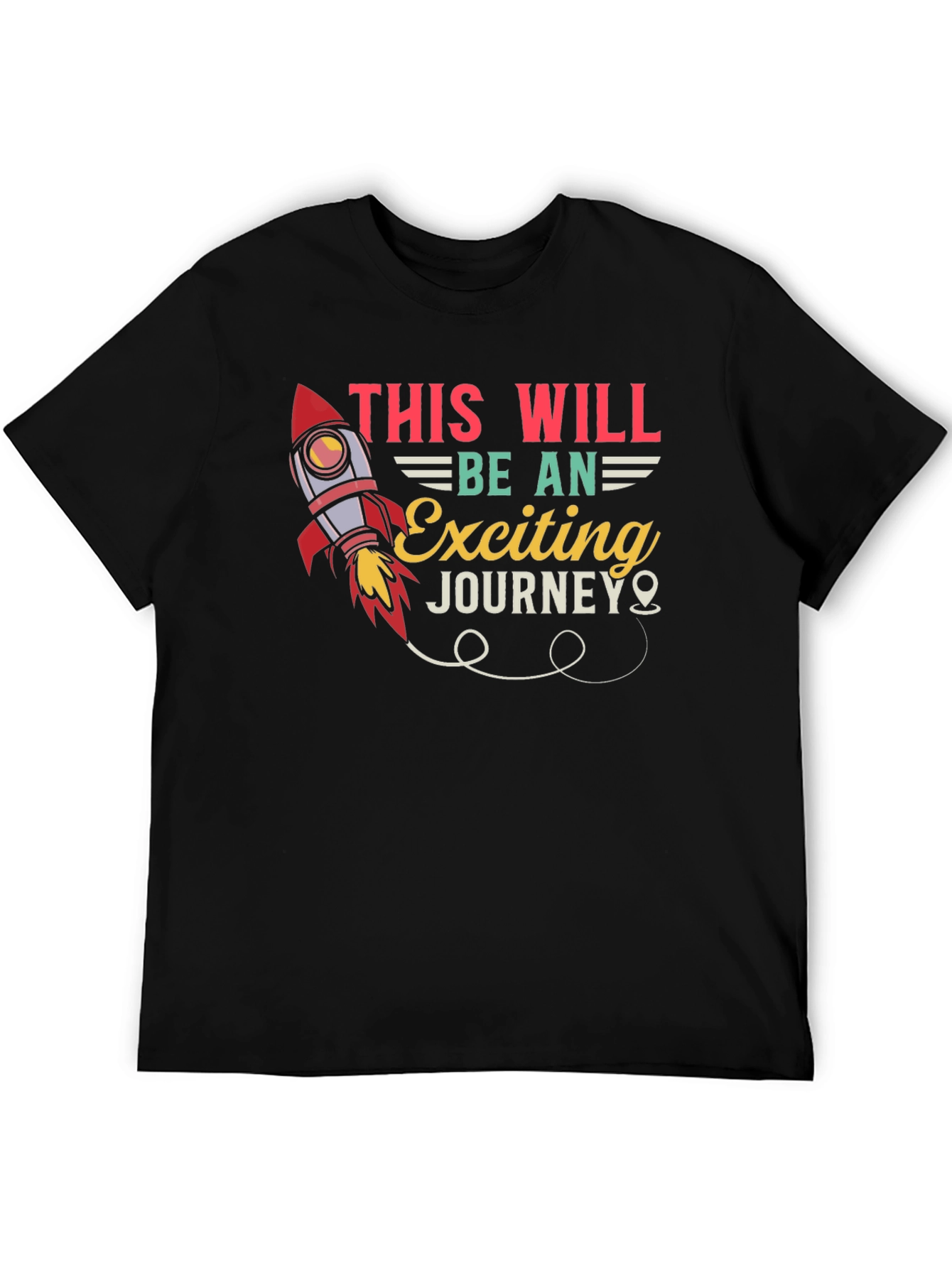 Exciting Journey Graphic T-Shirt - Adventure Tee