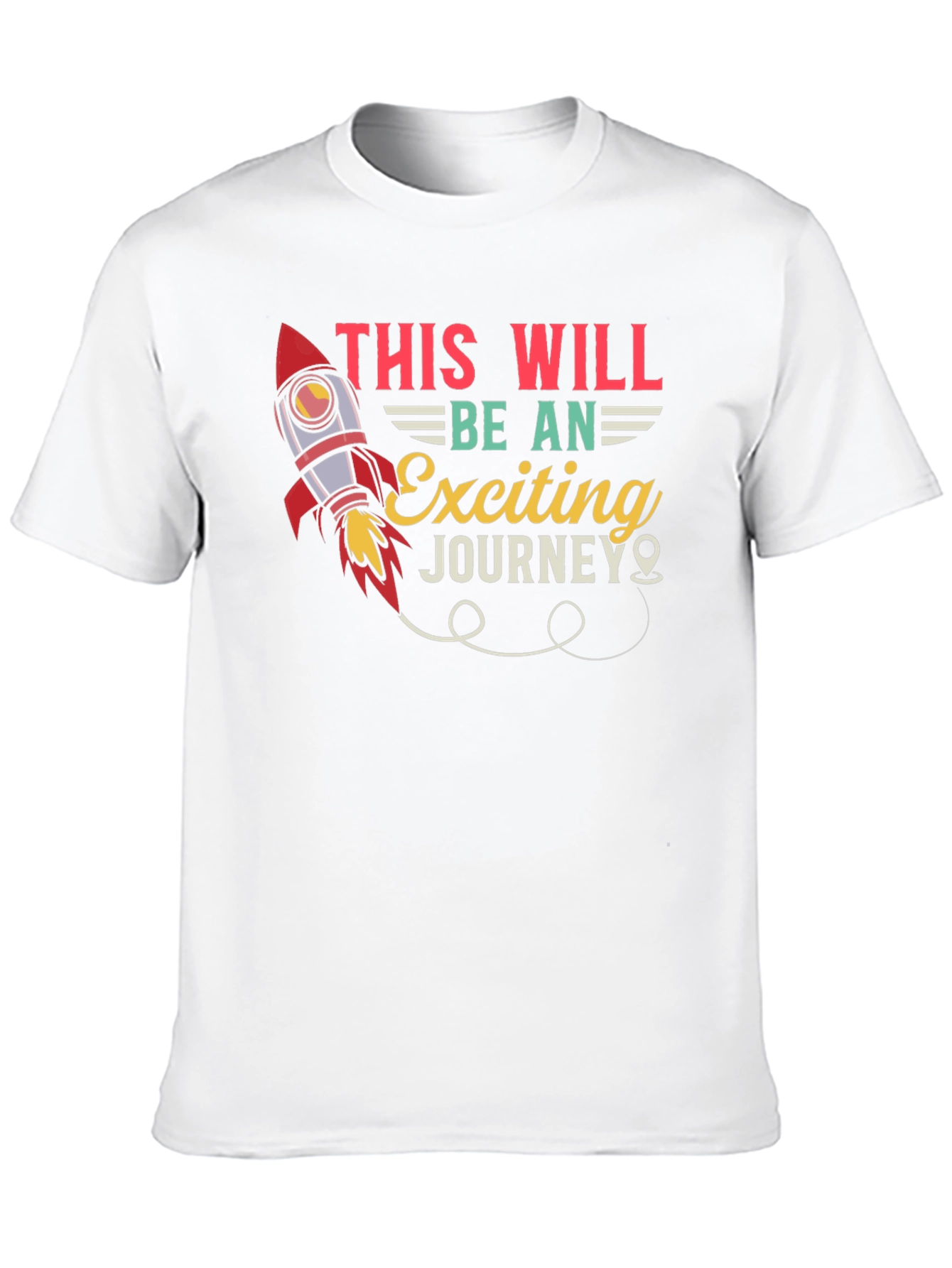 Exciting Journey Graphic T-Shirt - Adventure Tee