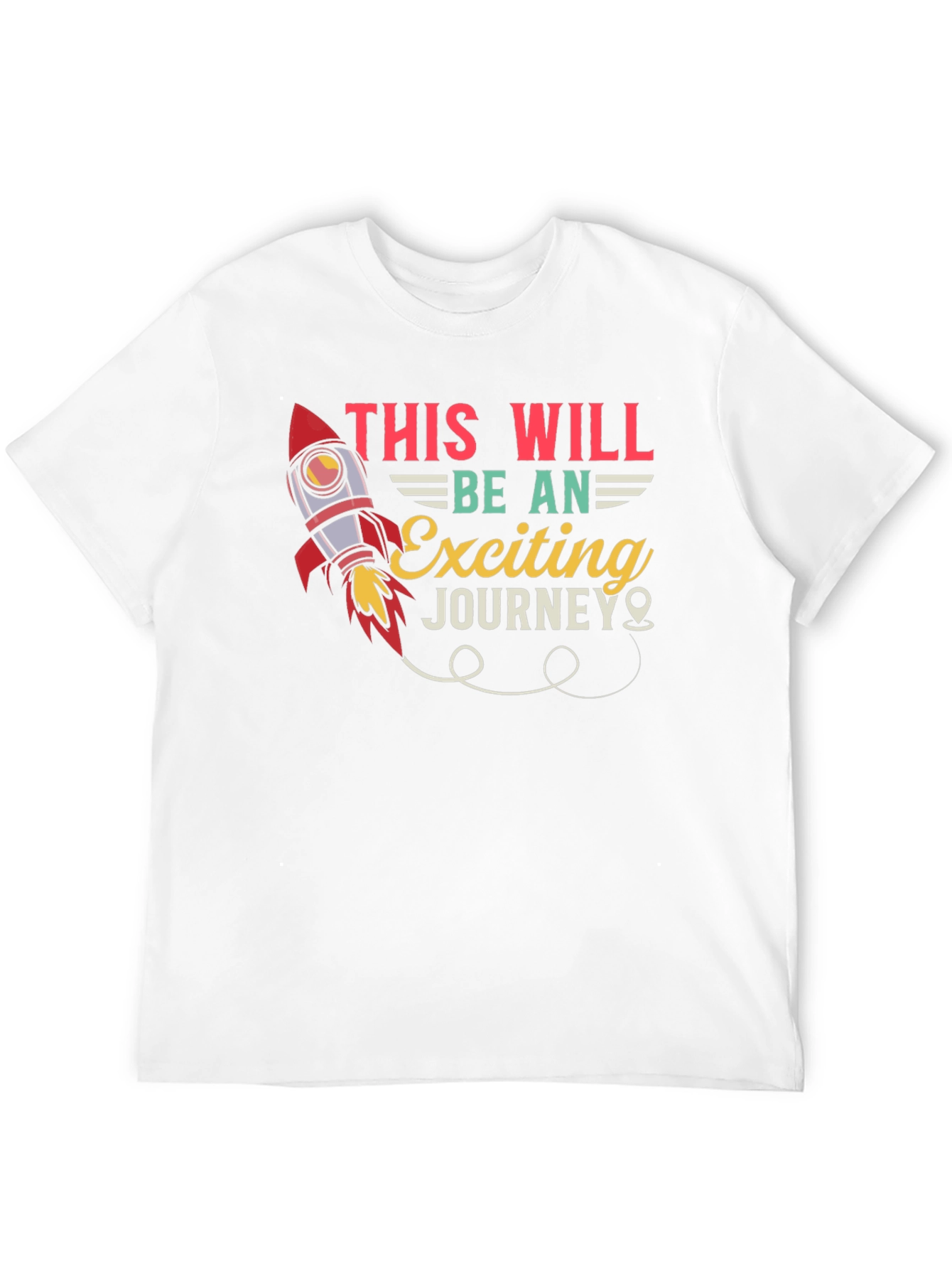 Exciting Journey Graphic T-Shirt - Adventure Tee