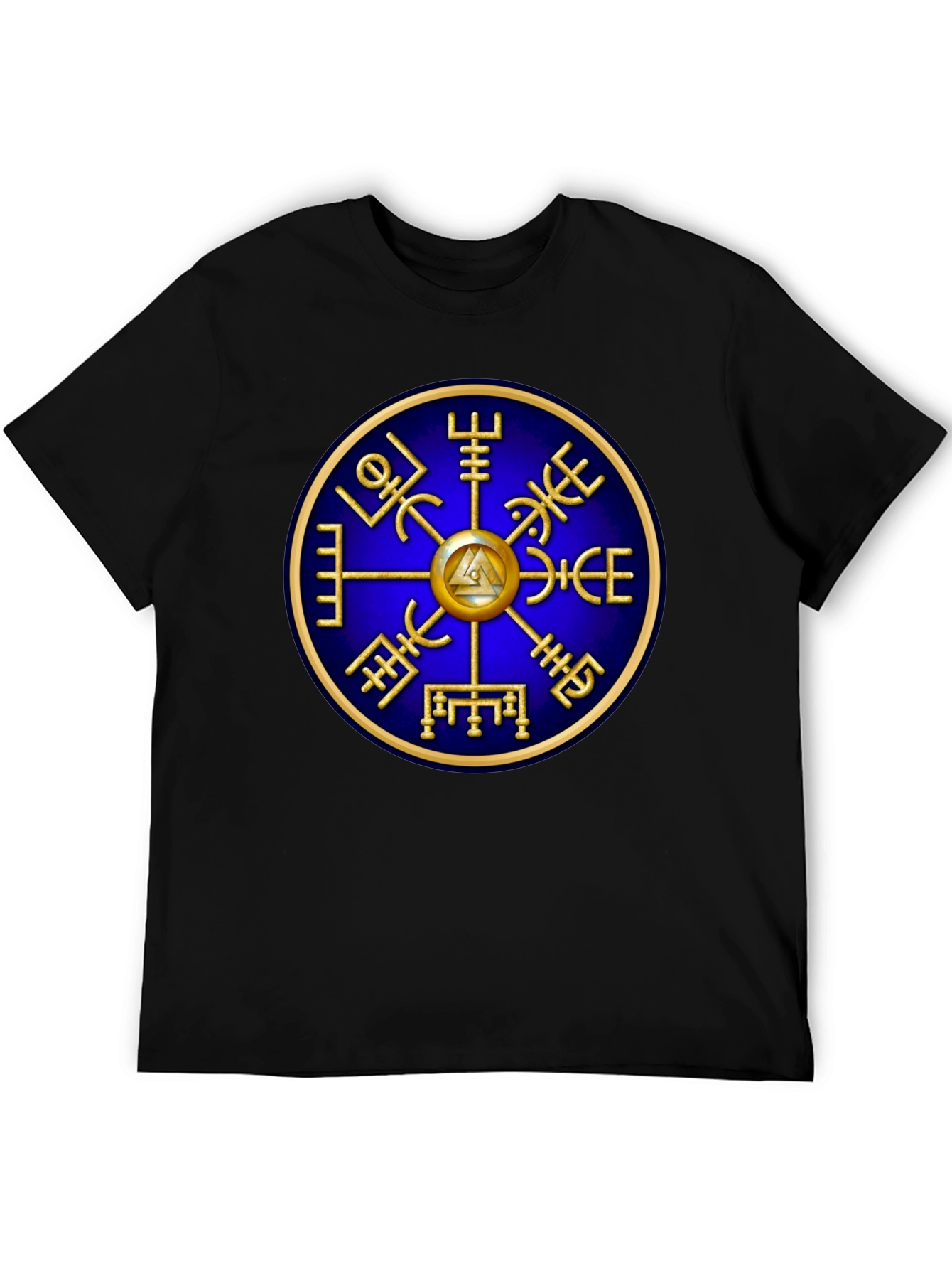 Vegvisir Compass Viking Runes T-Shirt
