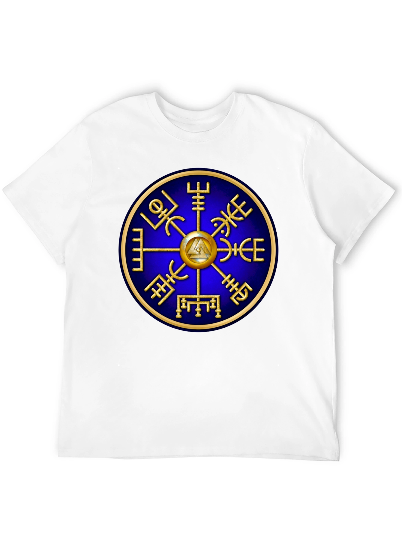 Vegvisir Compass Viking Runes T-Shirt