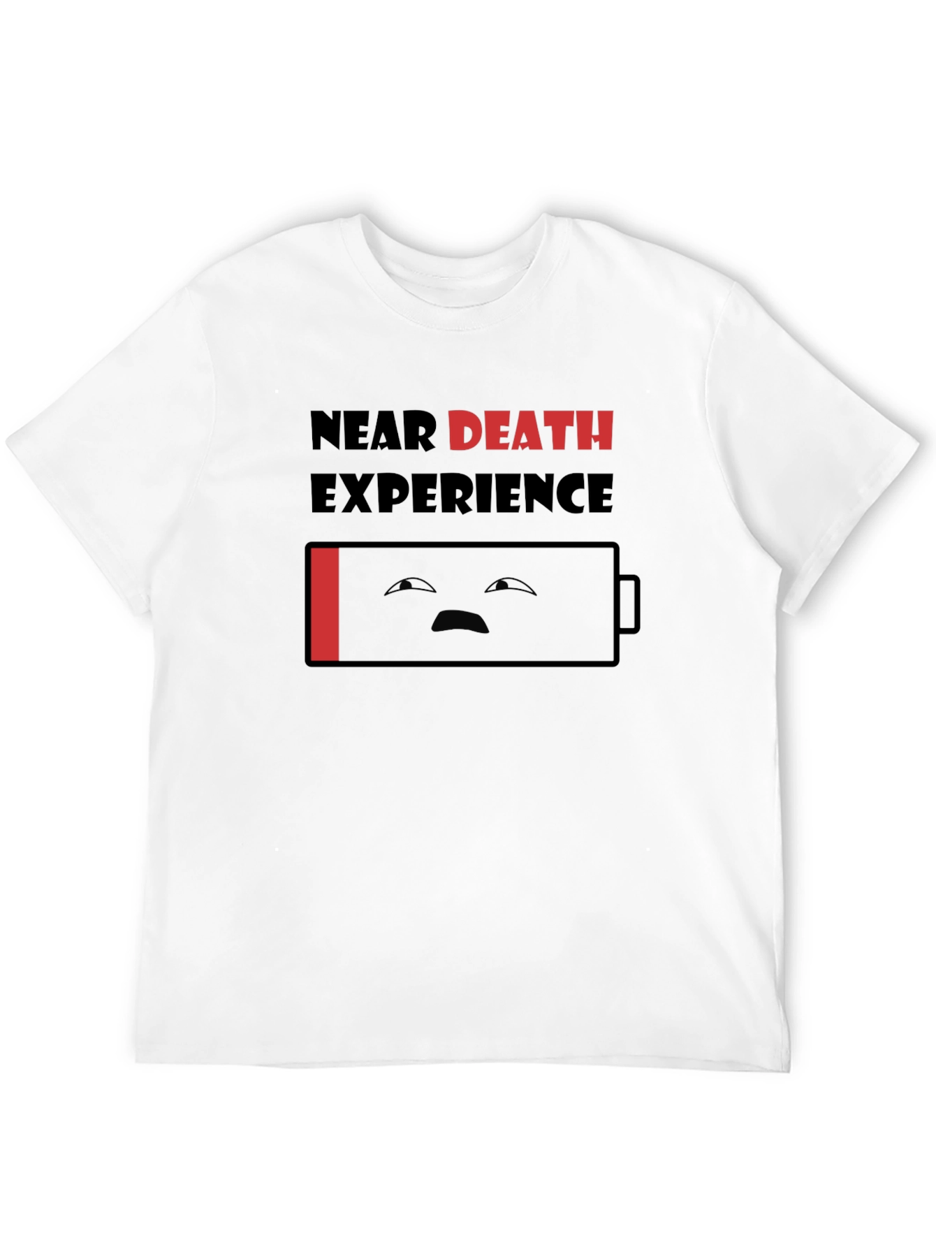 Near Death Experience Funny Graphic T-Shirt