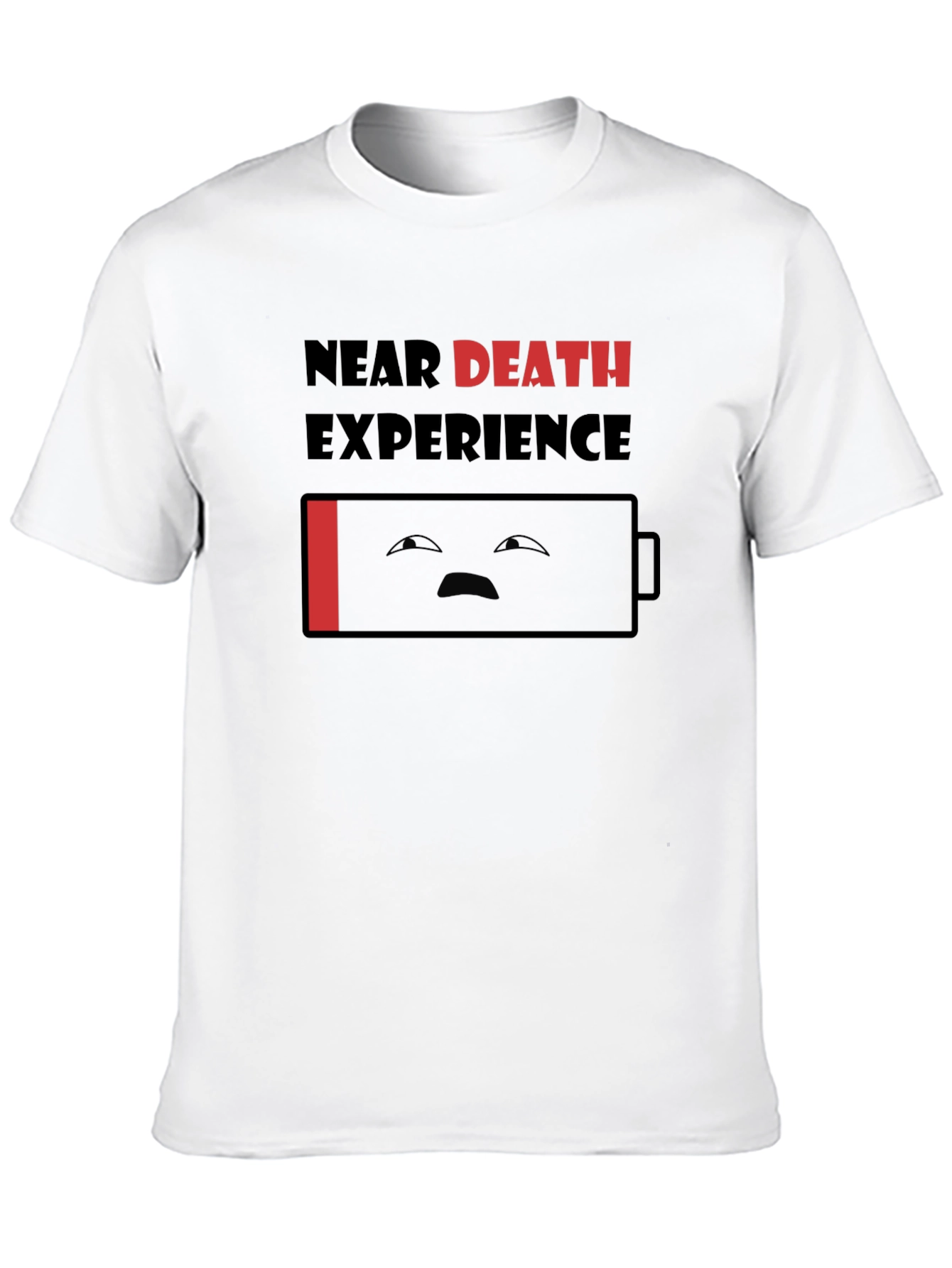 Near Death Experience Funny Graphic T-Shirt