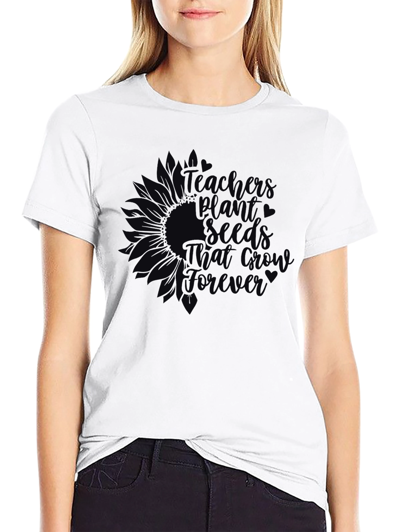 Teachers Plant Seeds Graphic T-Shirt