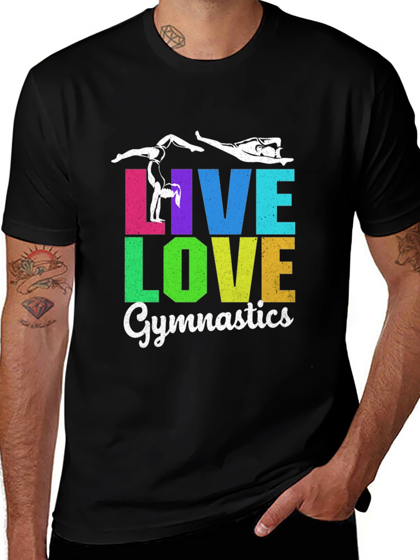 Live Love Gymnastics Graphic Tee