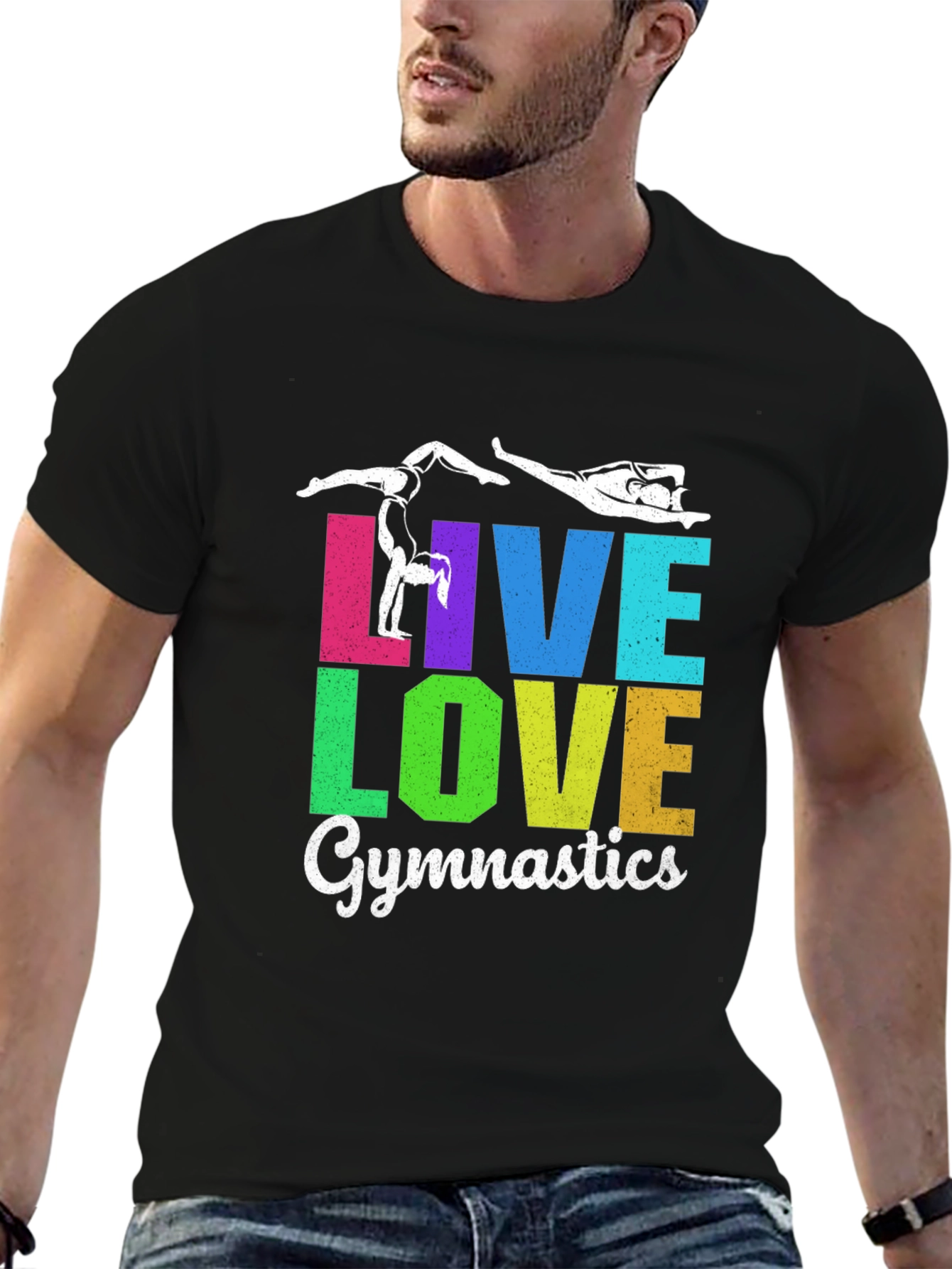 Live Love Gymnastics Graphic Tee