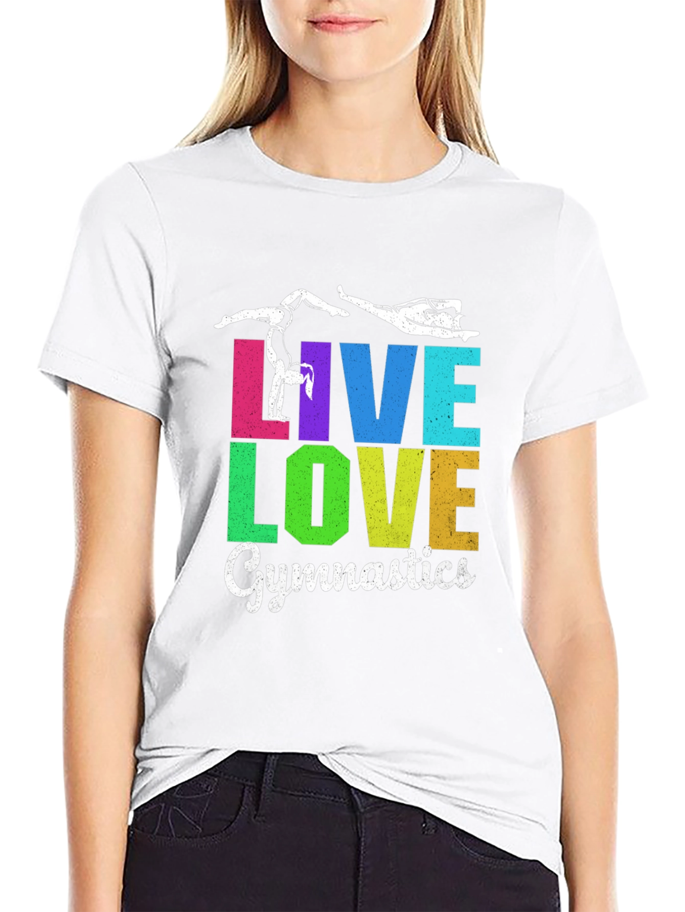 Live Love Gymnastics Graphic Tee