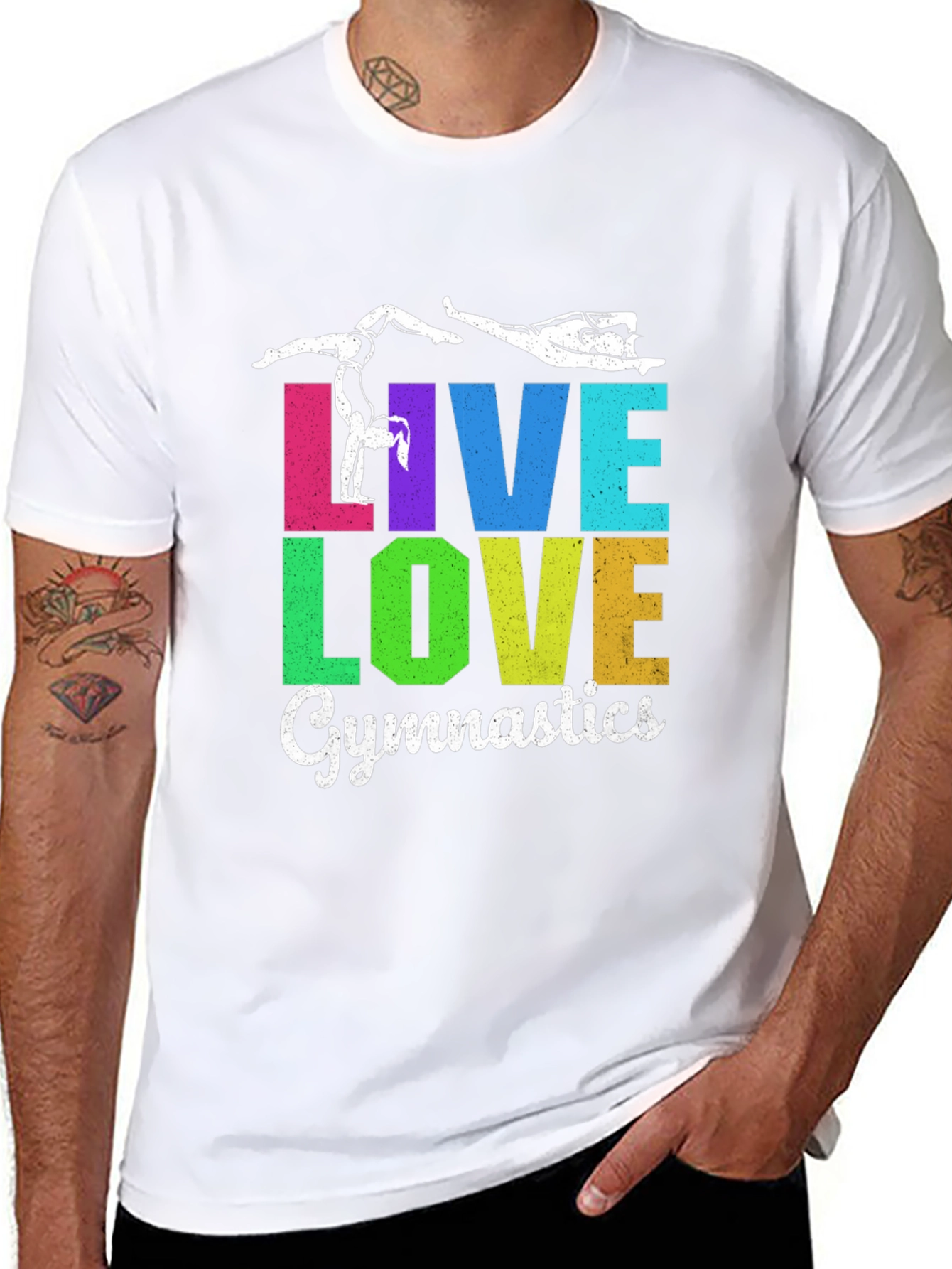 Live Love Gymnastics Graphic Tee
