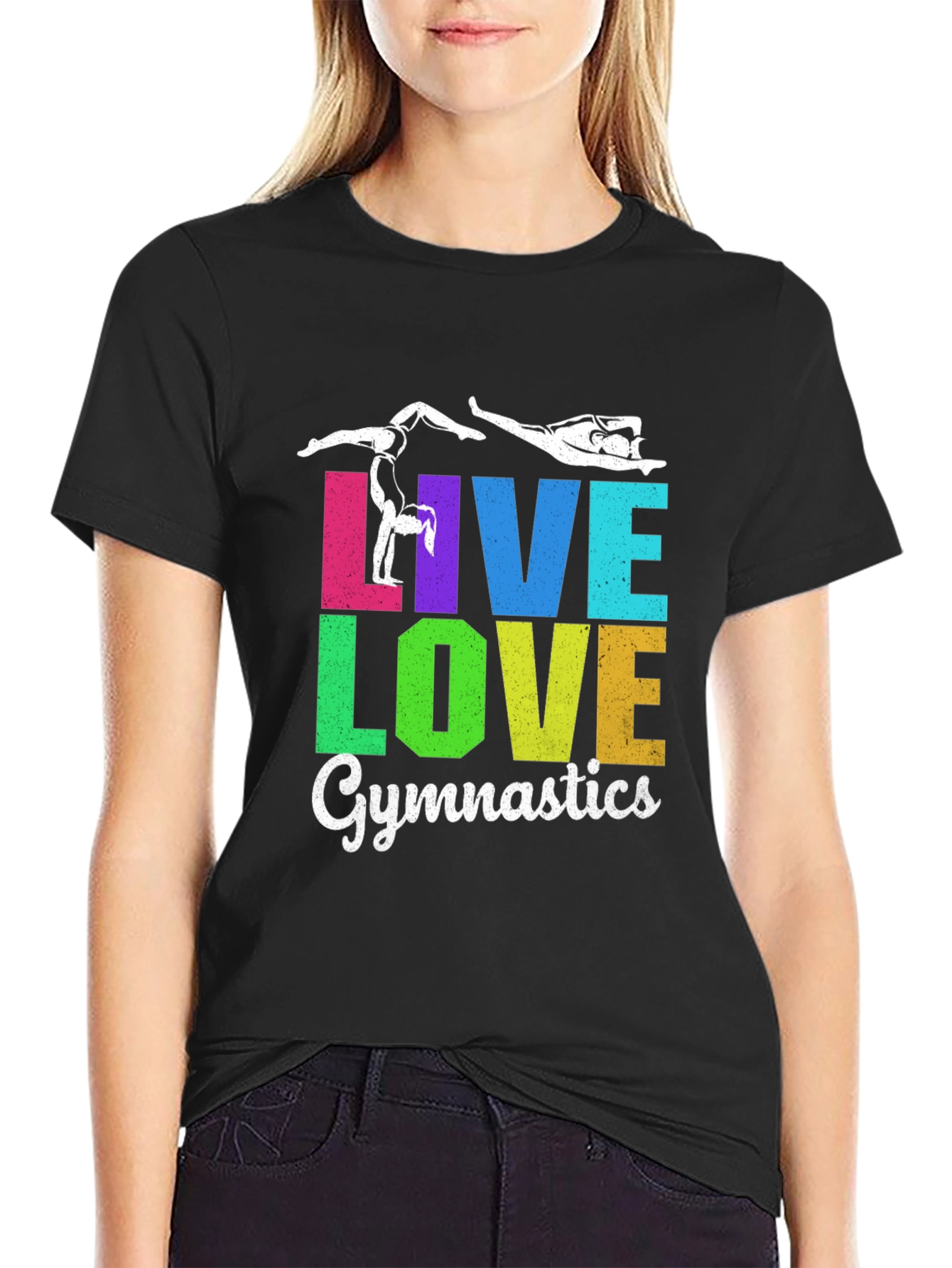 Live Love Gymnastics Graphic Tee