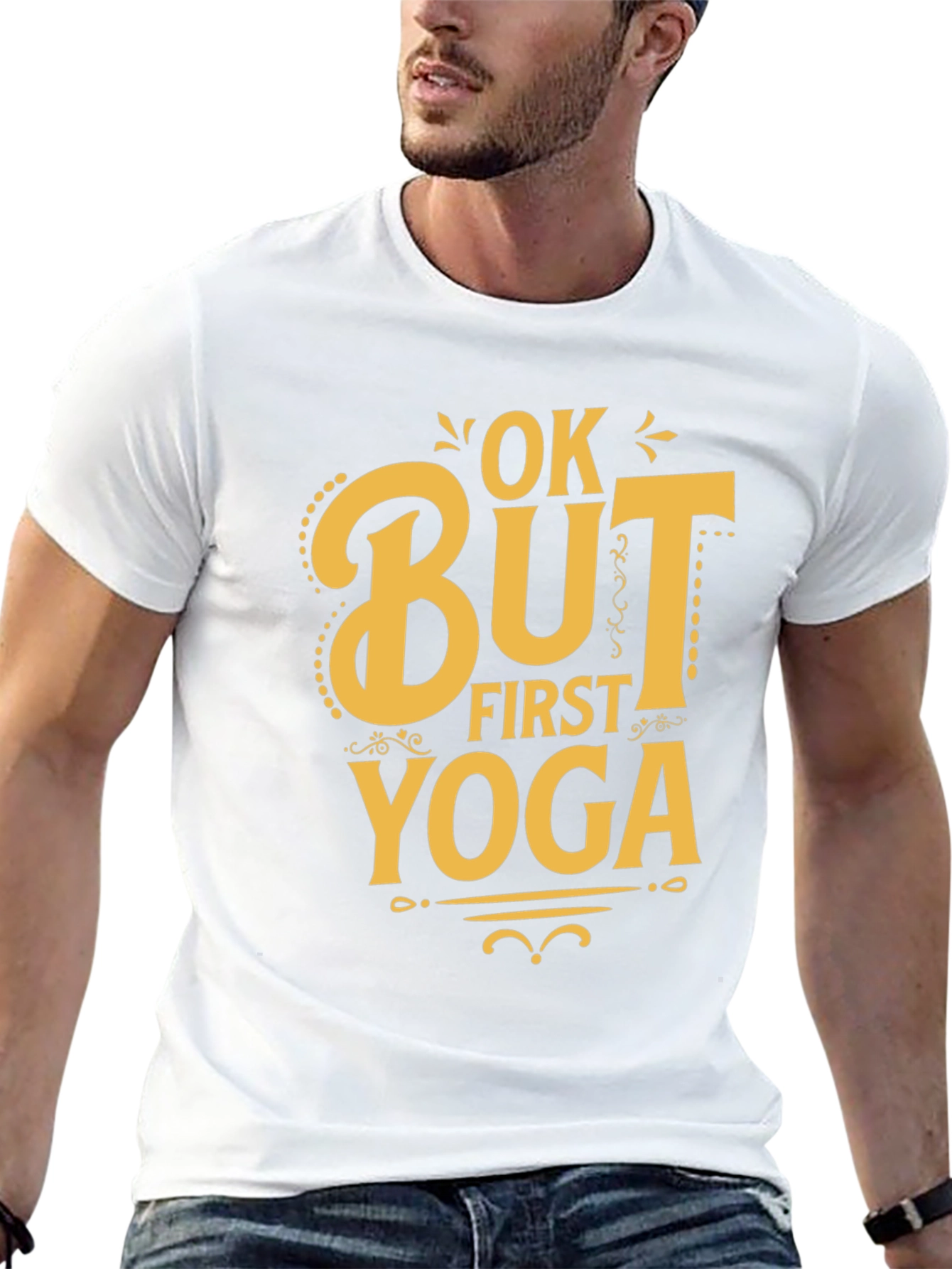 Ok But First Yoga T-Shirt