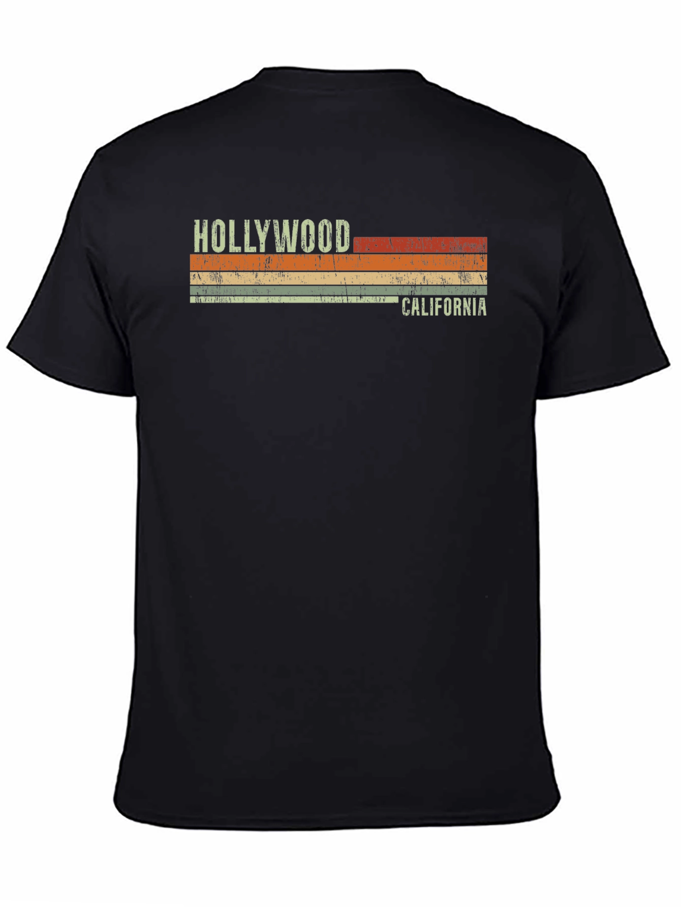 Retro Hollywood California Graphic Tee
