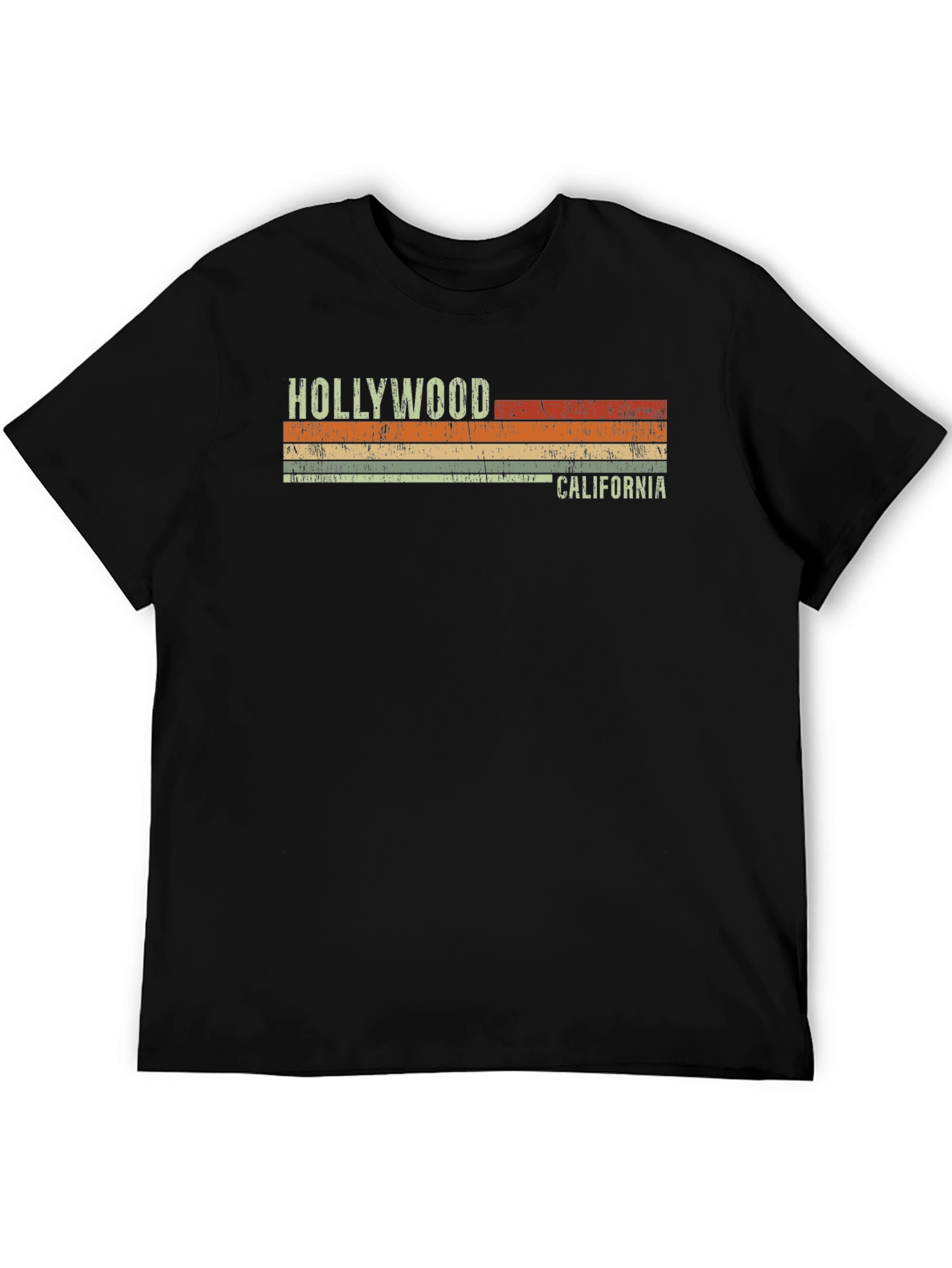 Retro Hollywood California Graphic Tee