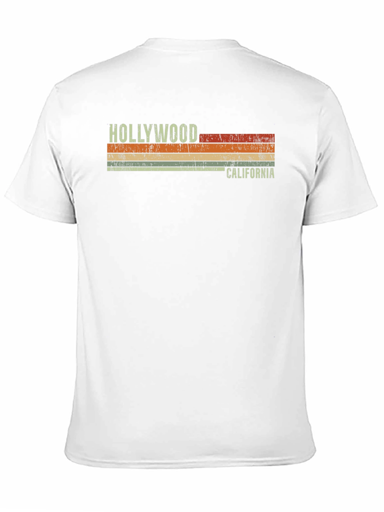 Retro Hollywood California Graphic Tee