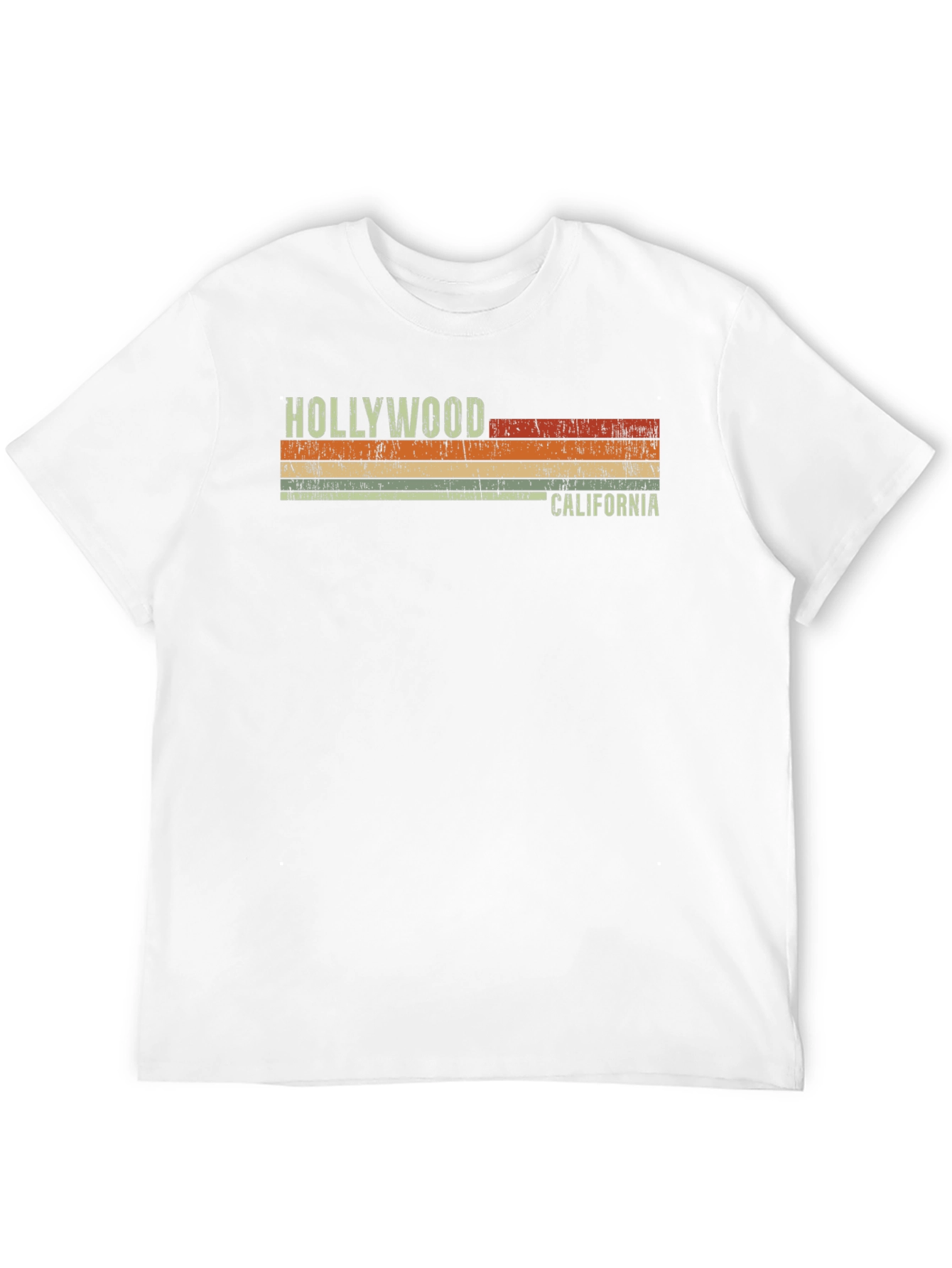 Retro Hollywood California Graphic Tee