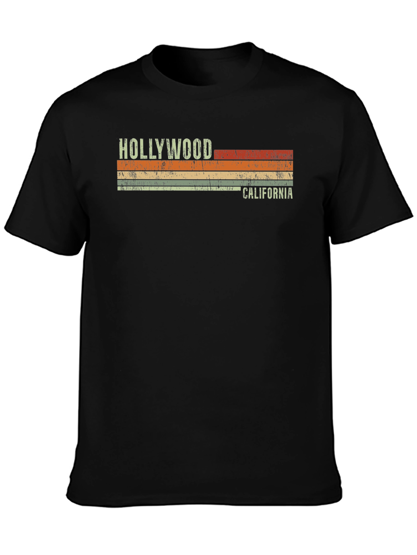 Retro Hollywood California Graphic Tee