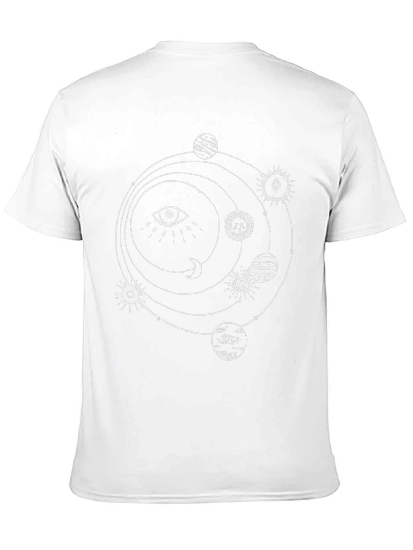 Mystic Eye Orbit Black T-Shirt