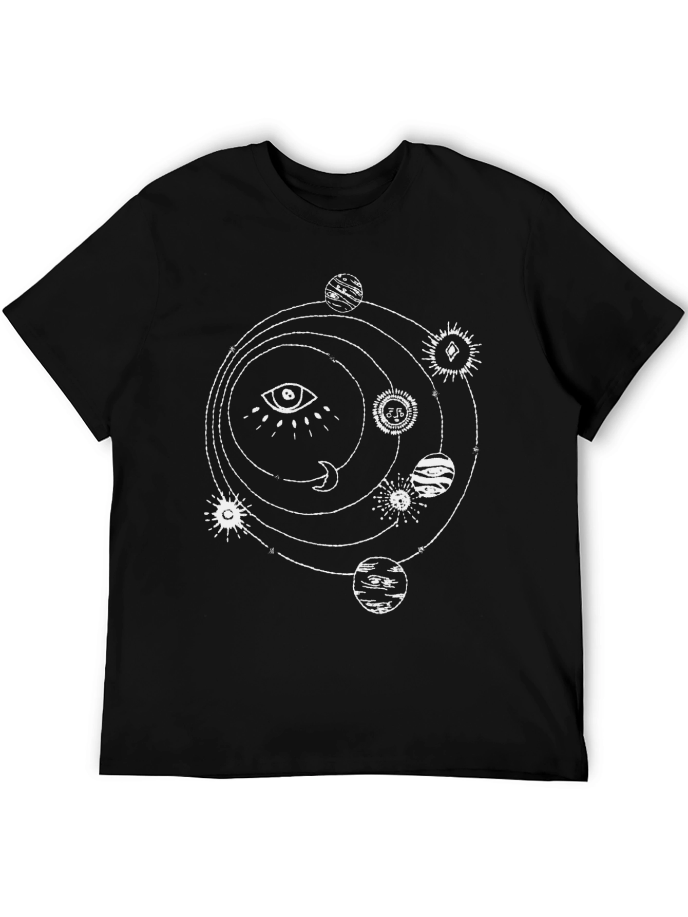 Mystic Eye Orbit Black T-Shirt