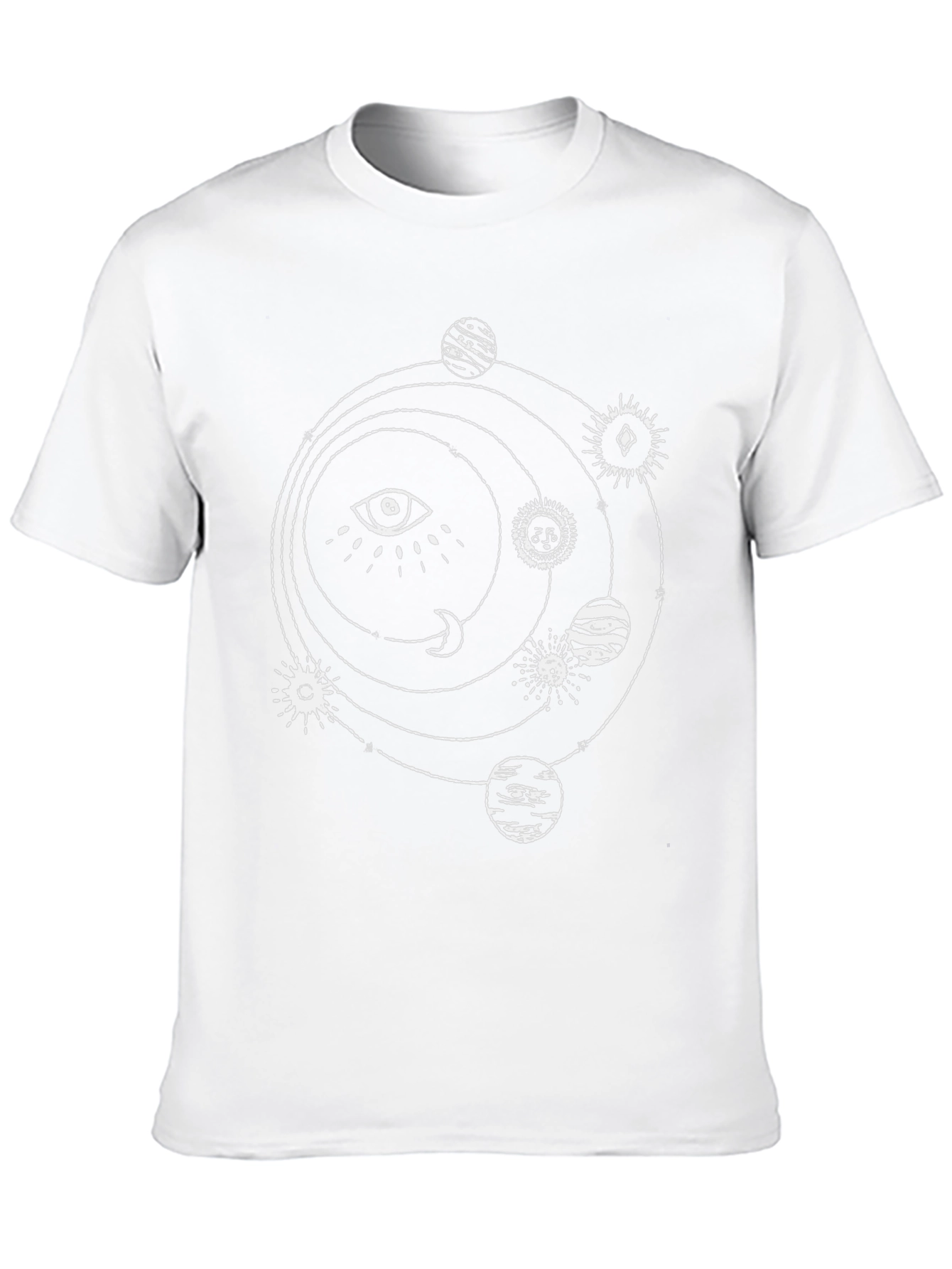 Mystic Eye Orbit Black T-Shirt