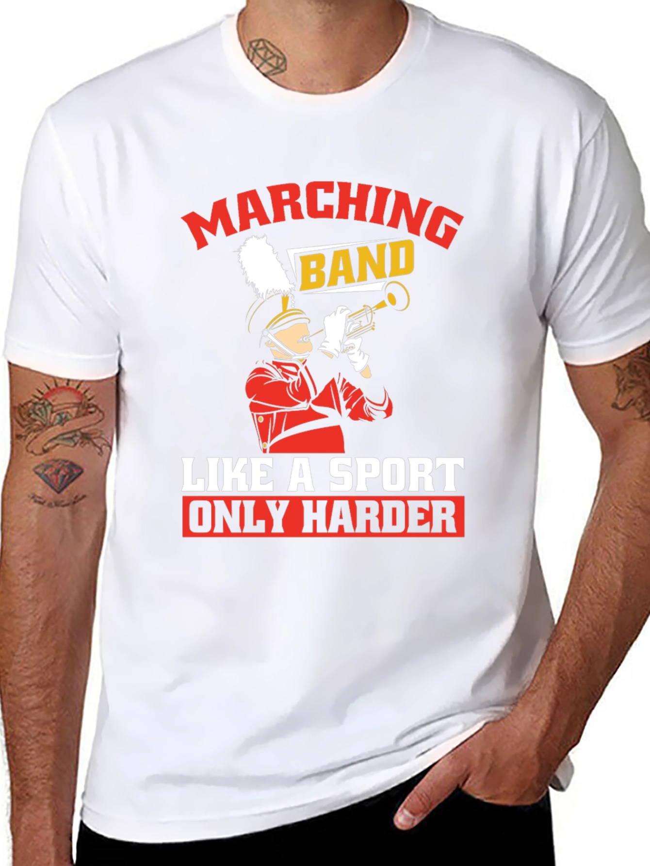Marching Band Like A Sport T-Shirt