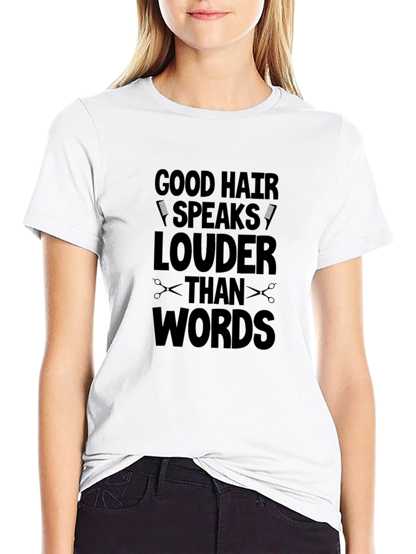 Good Hair Speaks Louder T-Shirt