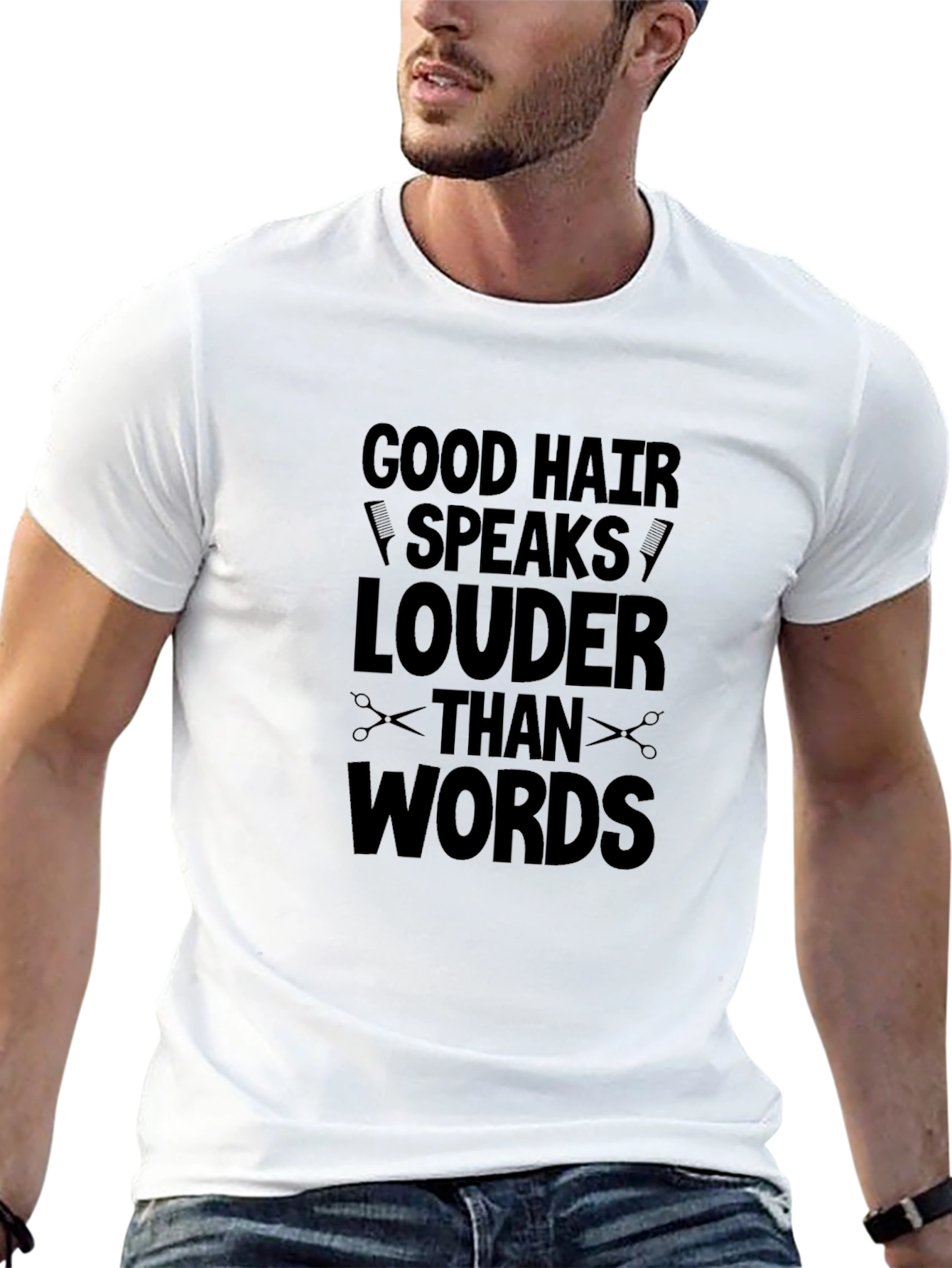 Good Hair Speaks Louder T-Shirt