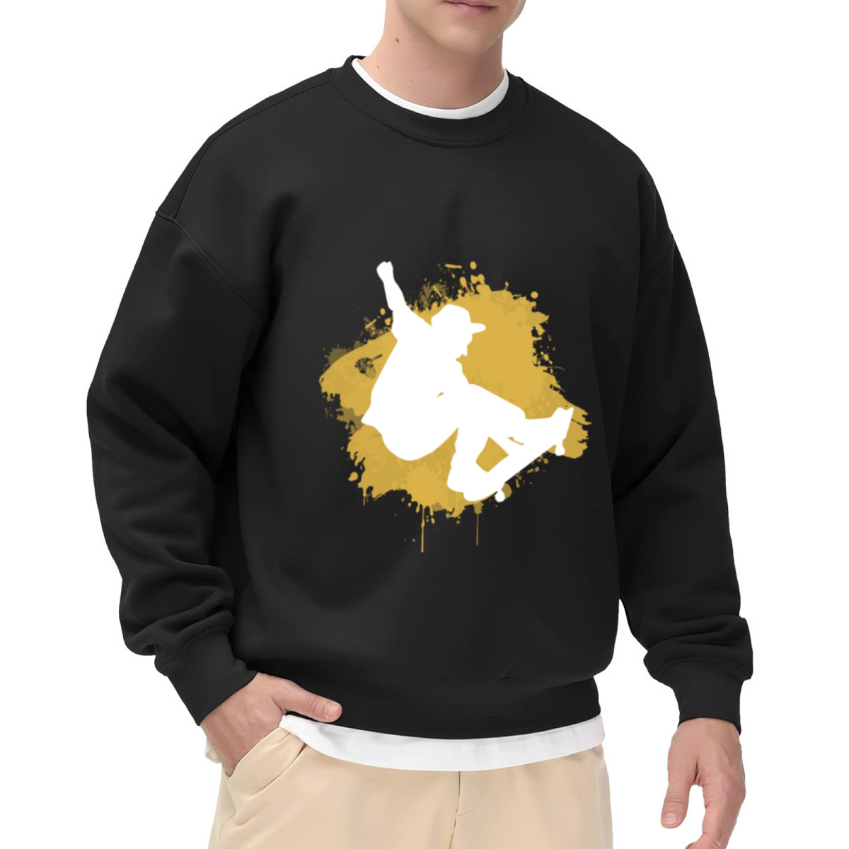 Skateboarding Lover Design - Crewneck Sweatshirt | Skateboarding Lover, Skateboarding Gift, Athletic Gift
