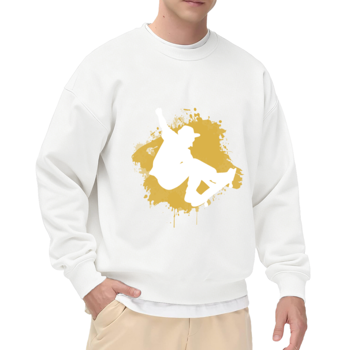 Skateboarding Lover Design - Crewneck Sweatshirt | Skateboarding Lover, Skateboarding Gift, Athletic Gift
