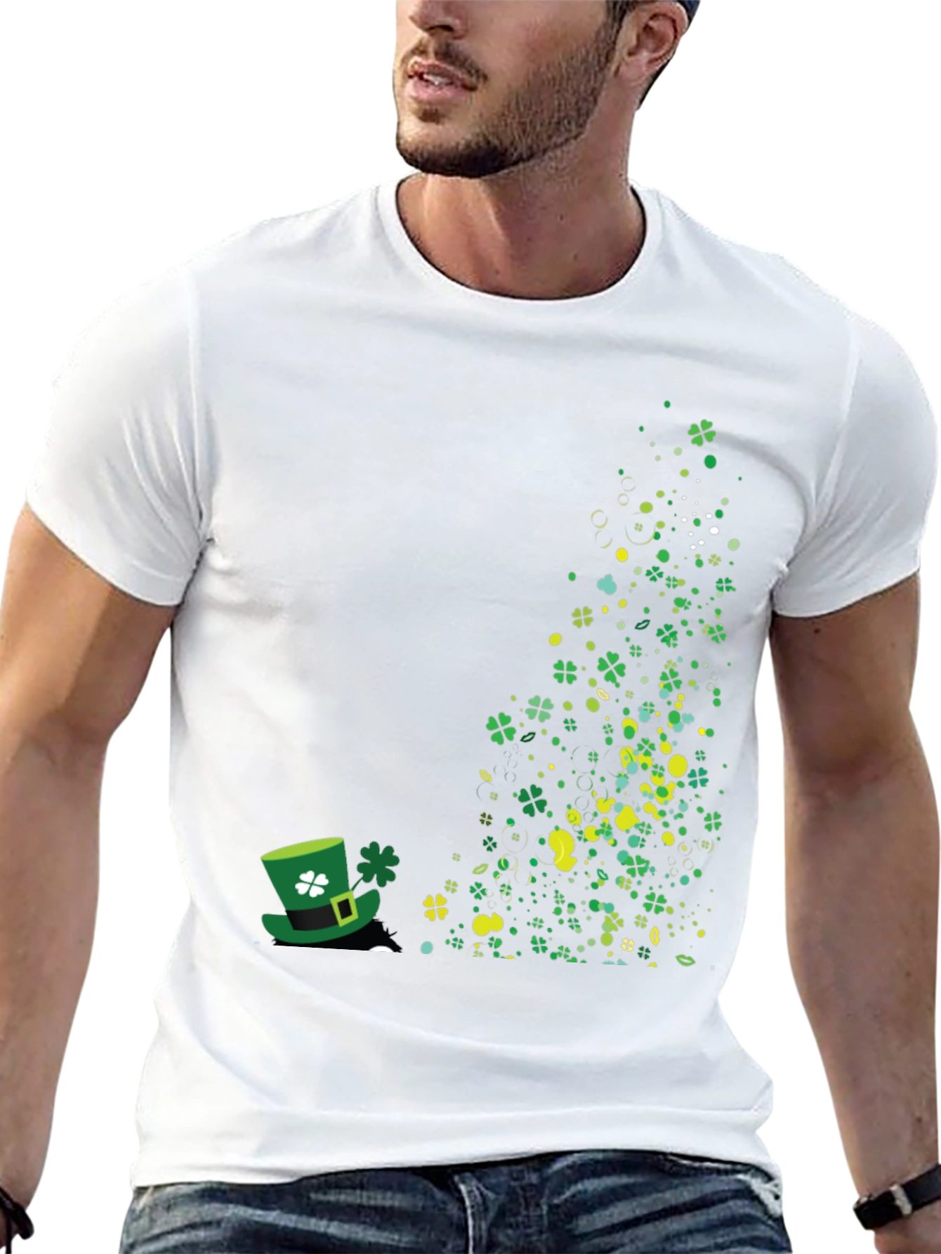 St. Patricks Day Clover T-Shirt