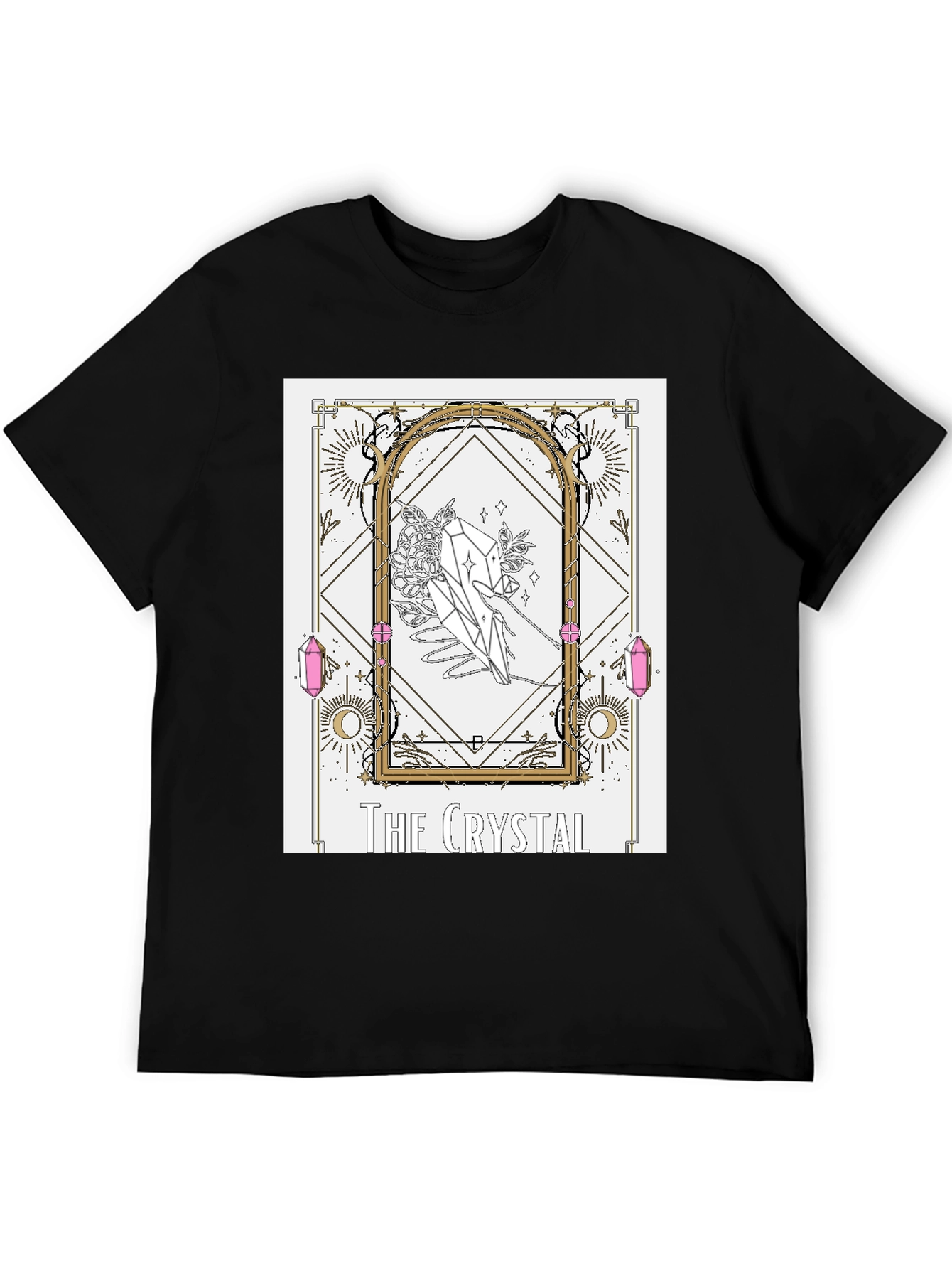 Crystal Tarot Card Graphic T-Shirt