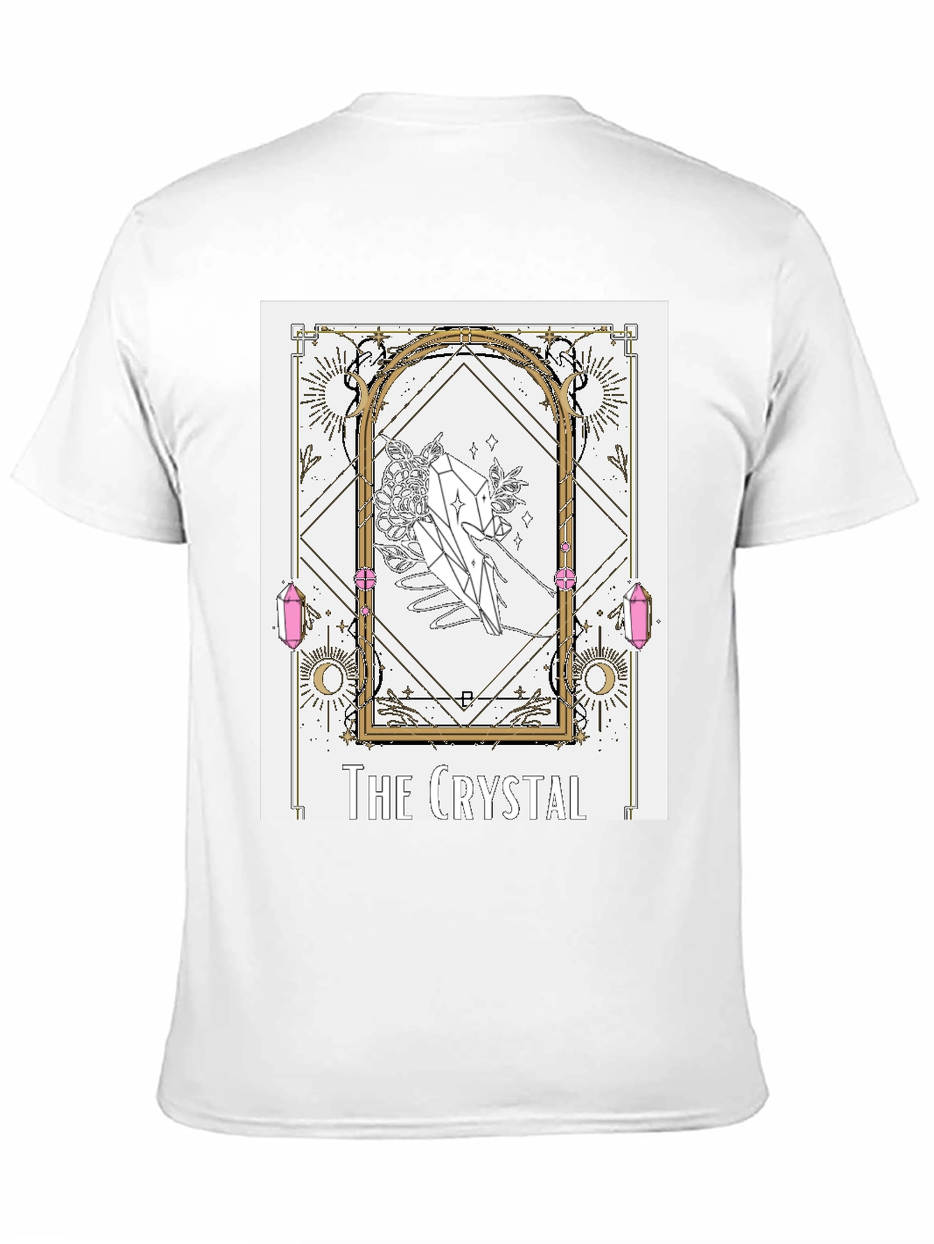 Crystal Tarot Card Graphic T-Shirt