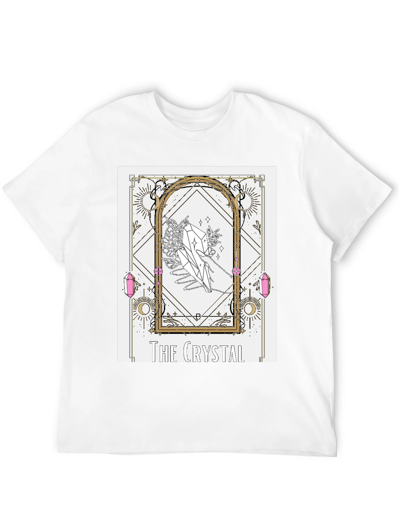 Crystal Tarot Card Graphic T-Shirt