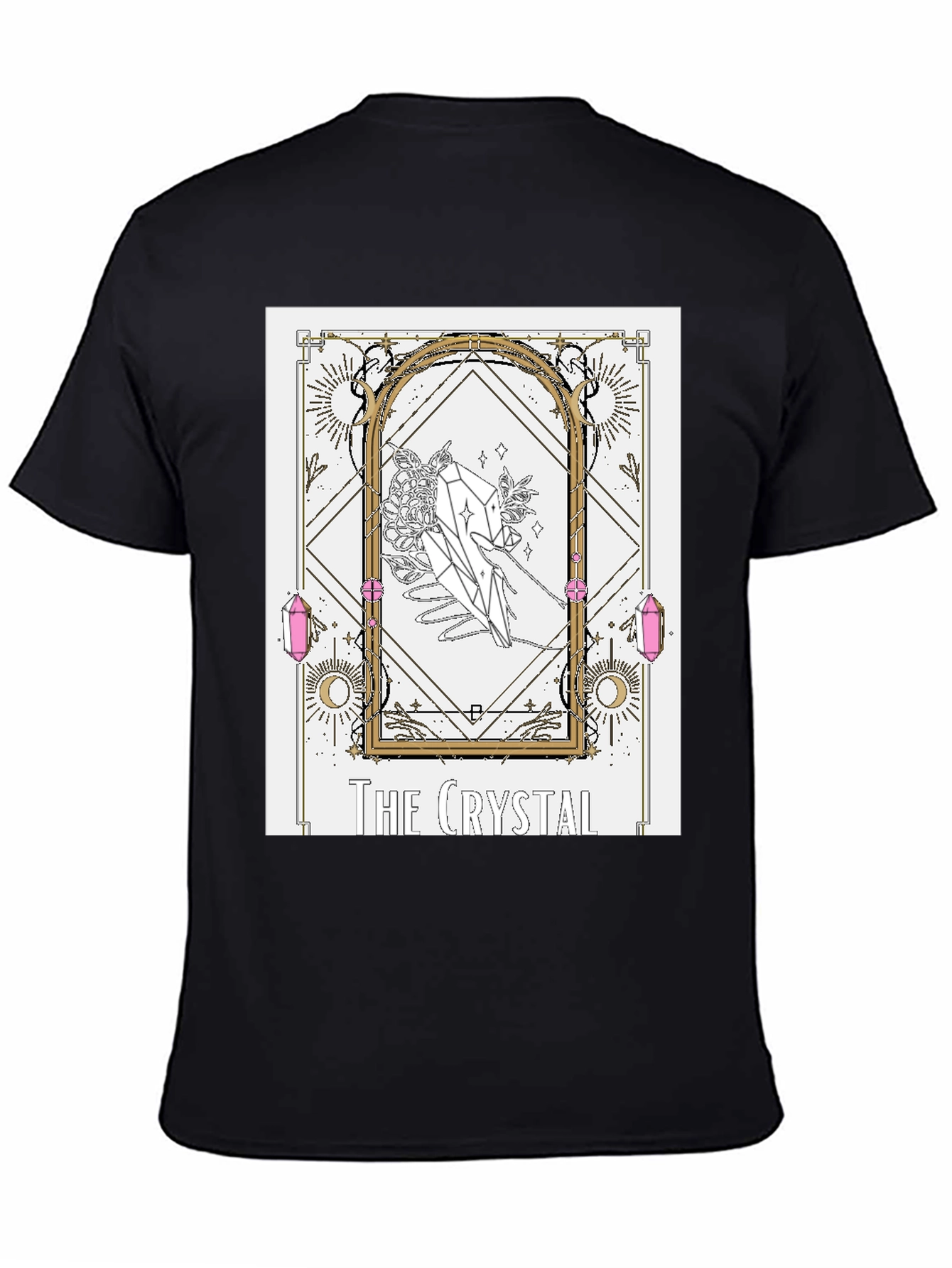 Crystal Tarot Card Graphic T-Shirt