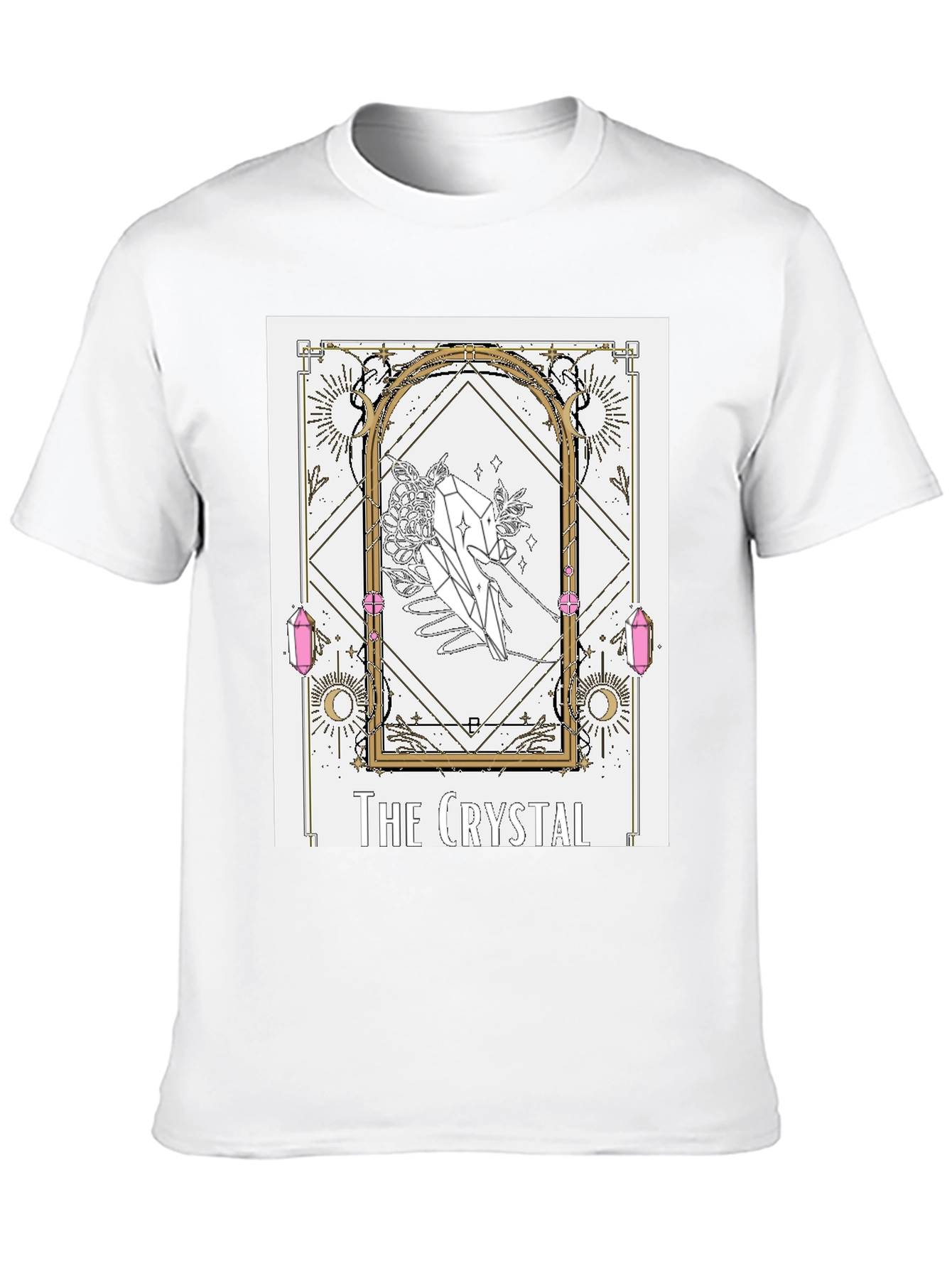 Crystal Tarot Card Graphic T-Shirt