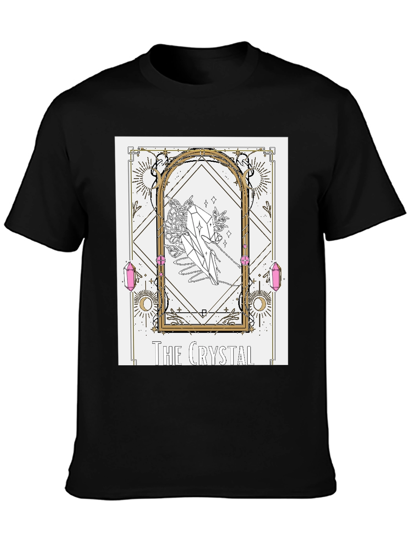 Crystal Tarot Card Graphic T-Shirt