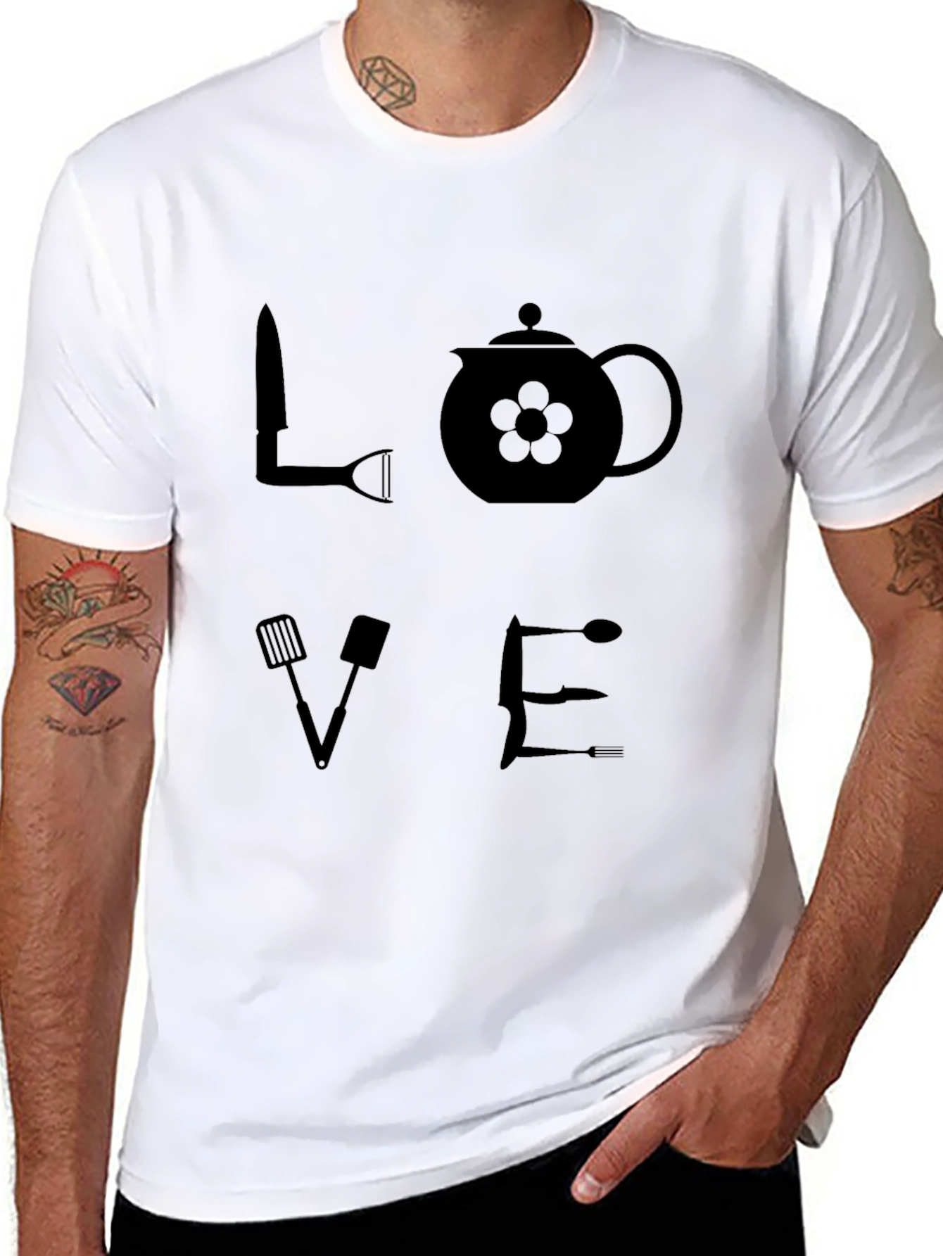 Love to Cook Graphic T-Shirt