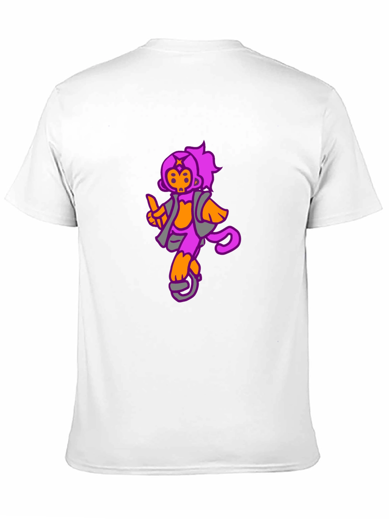 Funky Monkey Graphic Tee - Black Cotton Casual T-Shirt