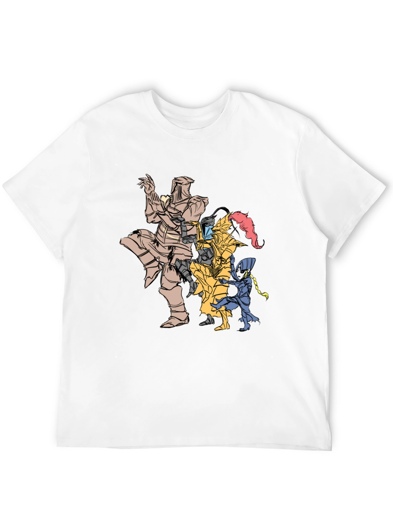 Dark Souls Knights Graphic T-Shirt