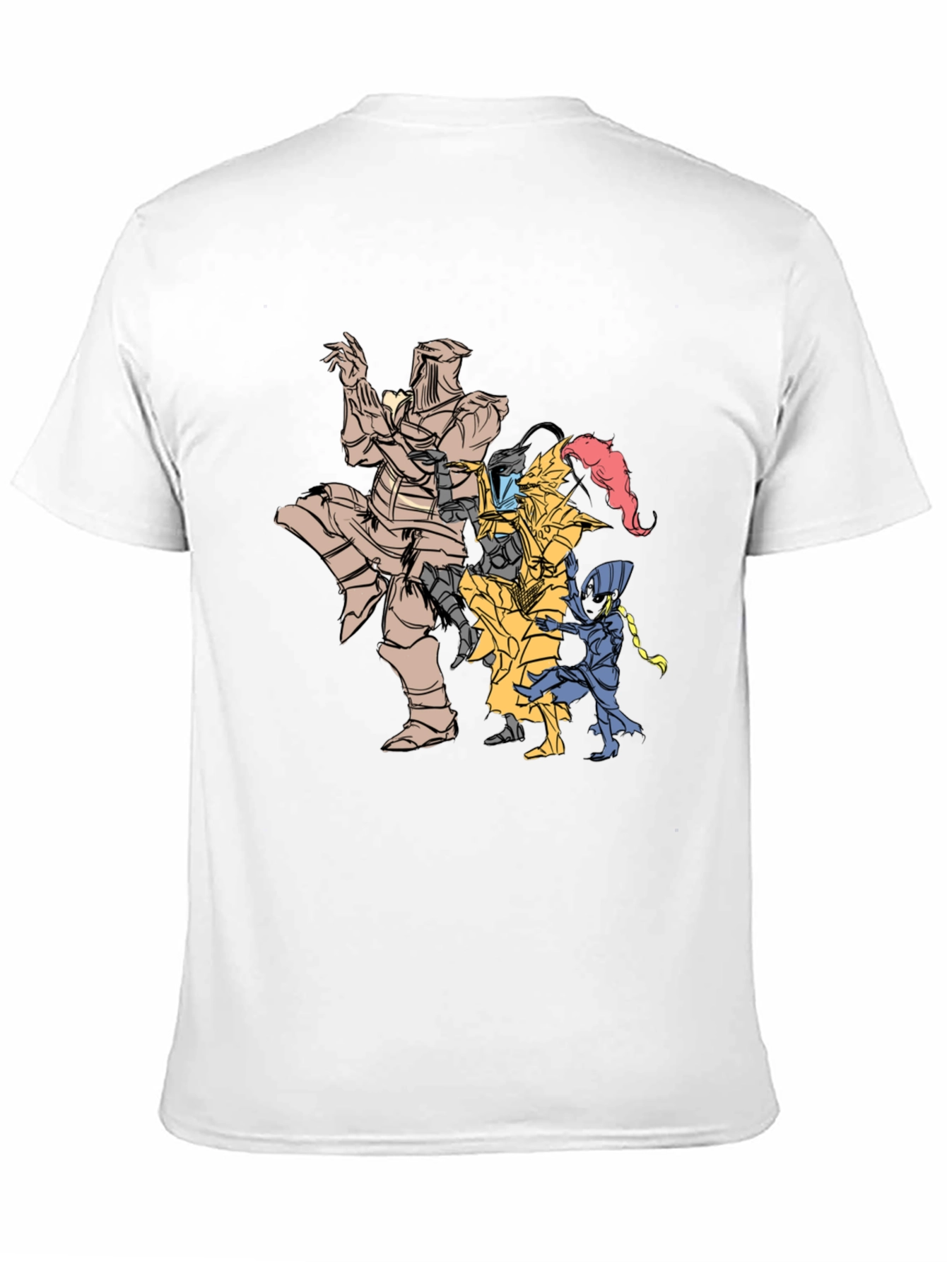 Dark Souls Knights Graphic T-Shirt